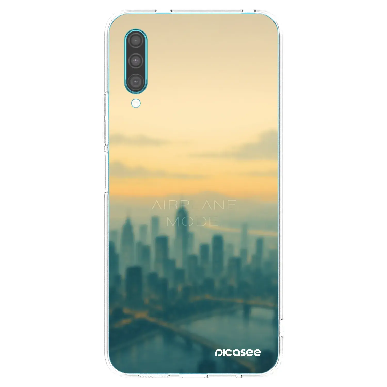 Silikonový průhledný obal pro Samsung Galaxy A30s A307F - Airplane mode