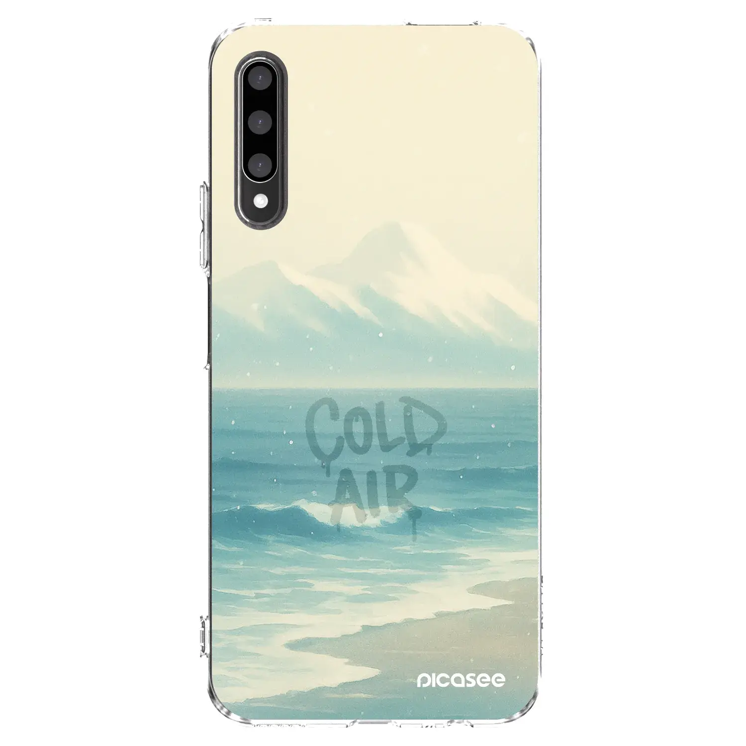 Silikonový průhledný obal pro Honor 9X Pro - COLD AIR