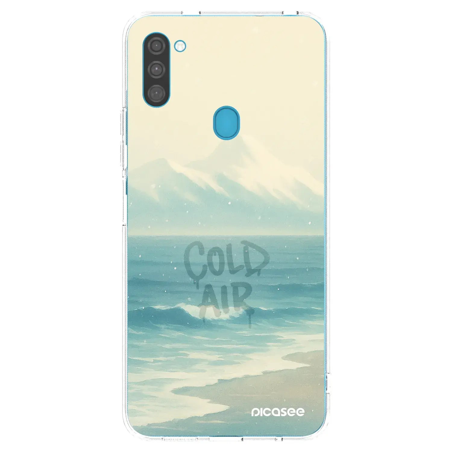 Silikonový průhledný obal pro Samsung Galaxy M11 - COLD AIR