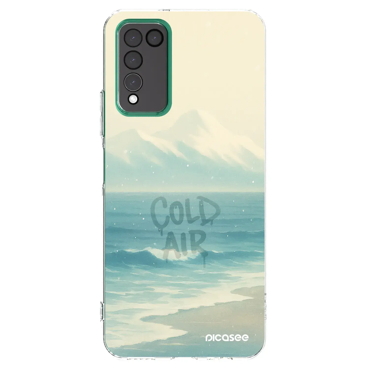 Silikonový průhledný obal pro Honor 10X Lite - COLD AIR