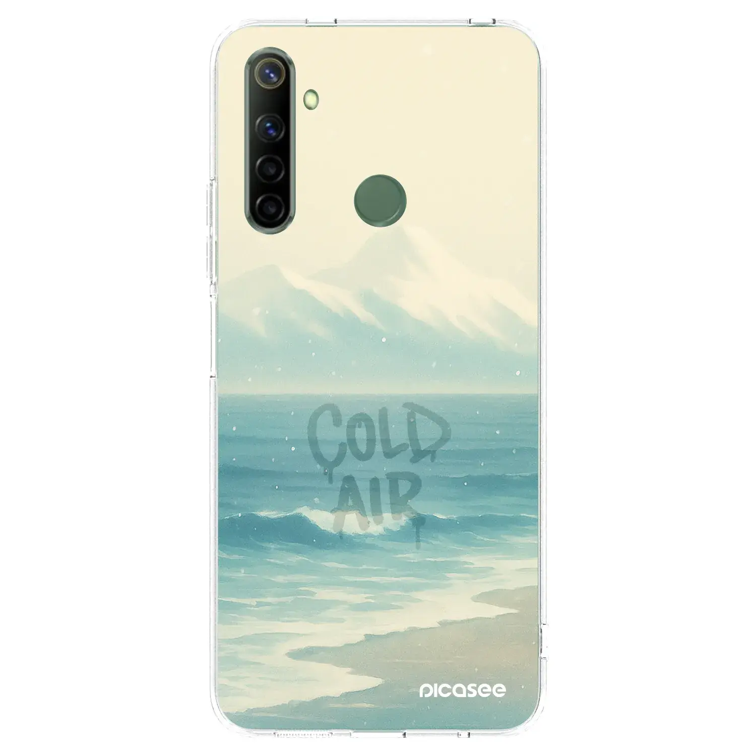 Silikonový průhledný obal pro Realme 6i - COLD AIR