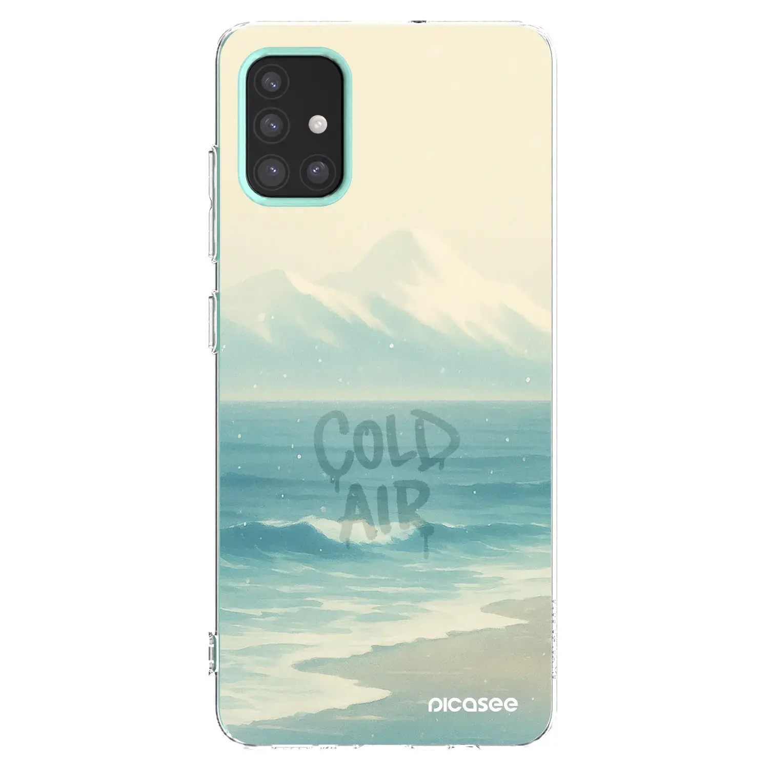 Silikonový průhledný obal pro Samsung Galaxy M31s - COLD AIR
