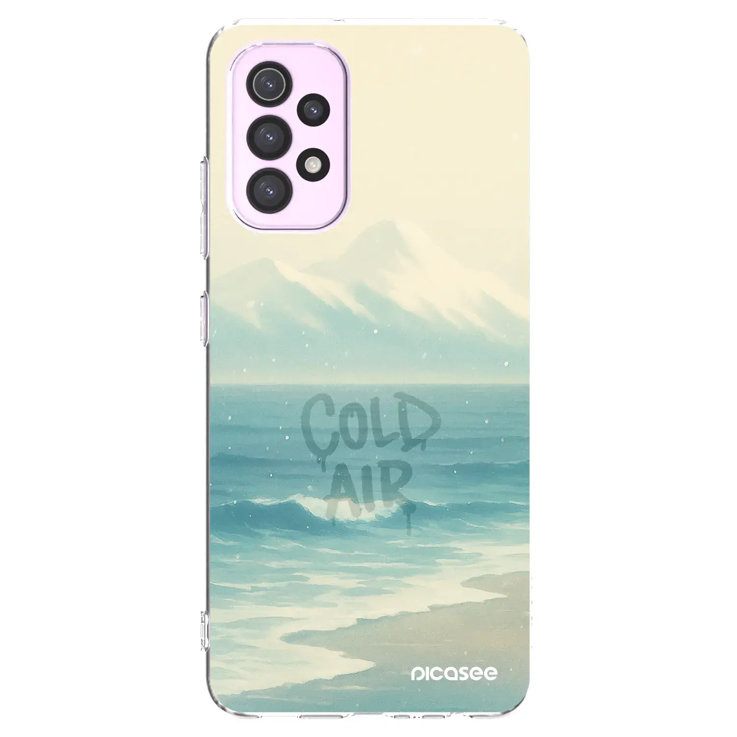 Silikonový průhledný obal pro Samsung Galaxy A32 5G A326B - COLD AIR