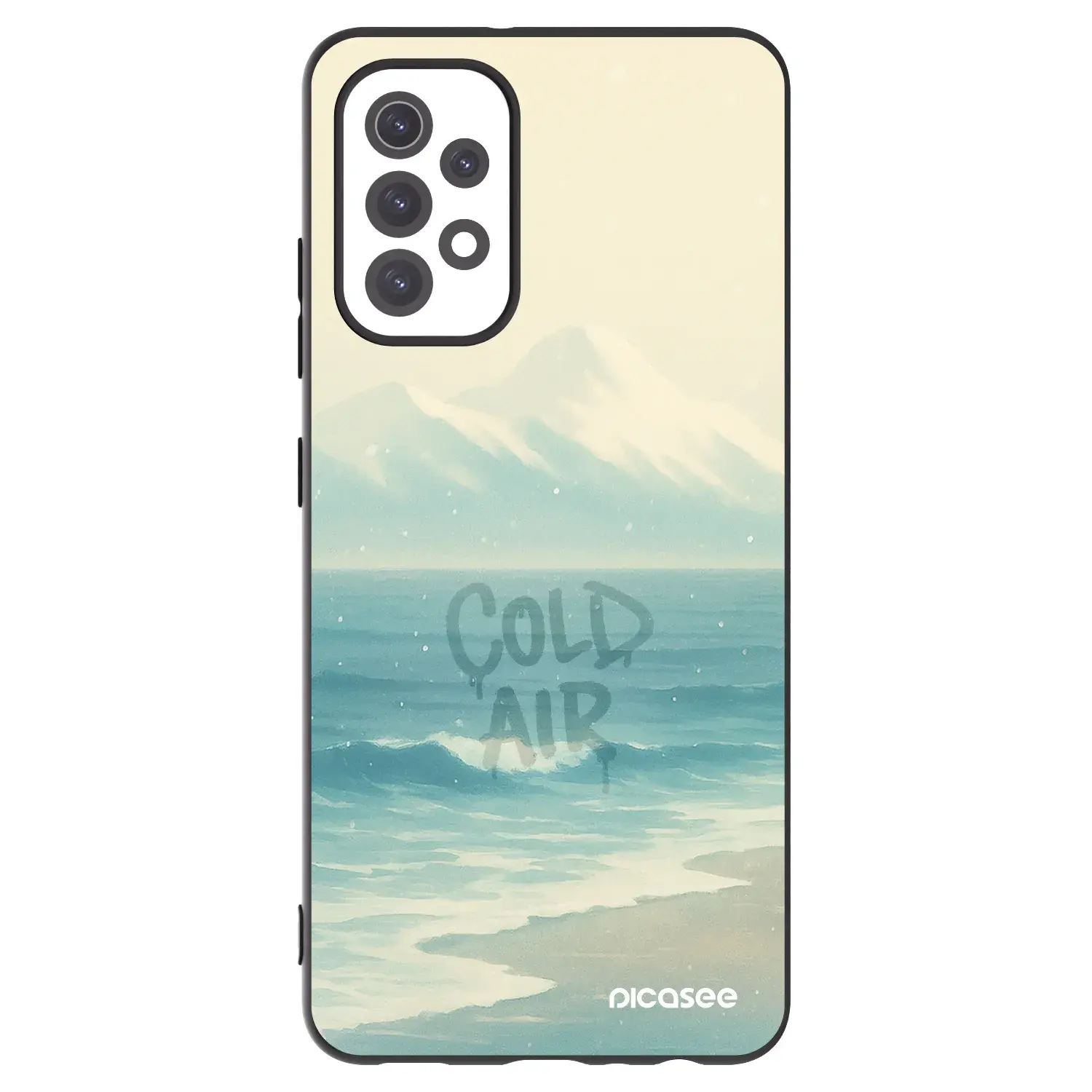 Silikonový černý obal pro Samsung Galaxy A32 5G A326B - COLD AIR