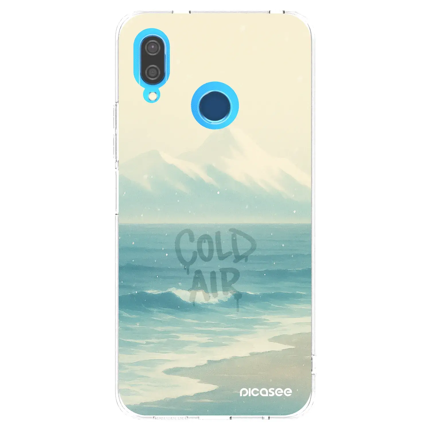 Silikonový průhledný obal pro Huawei P20 Lite - COLD AIR
