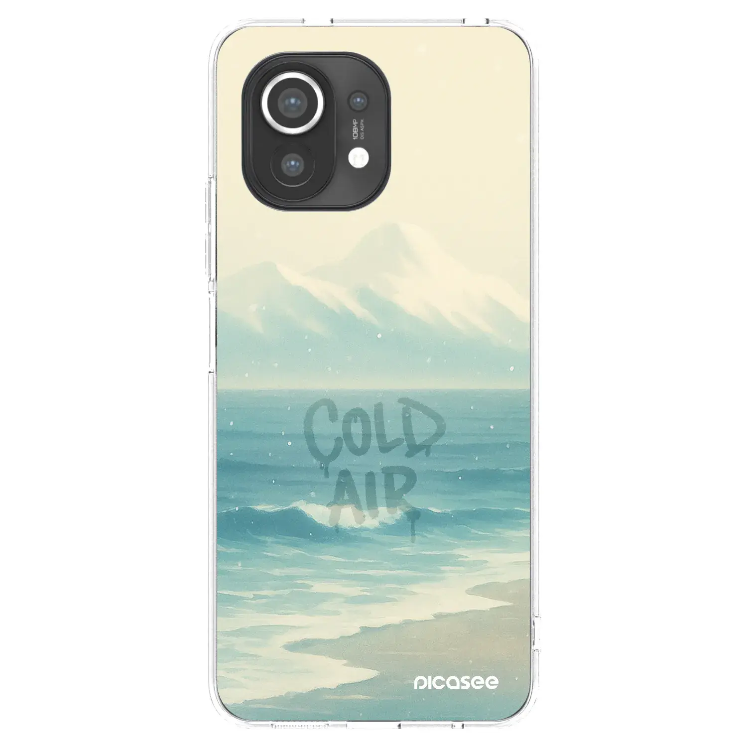 Silikonový průhledný obal pro Xiaomi Mi 11 - COLD AIR