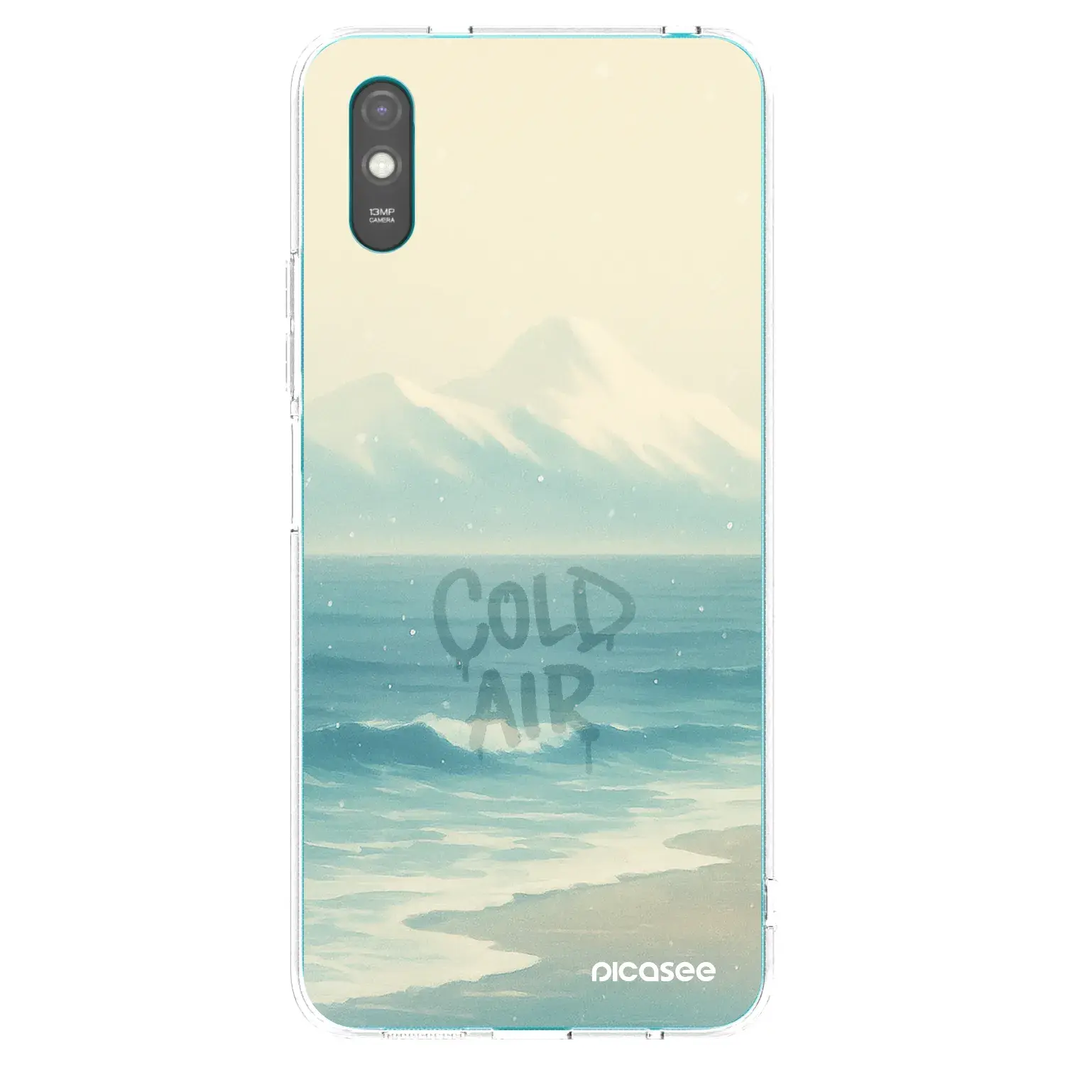 Silikonový průhledný obal pro Xiaomi Redmi 9AT - COLD AIR