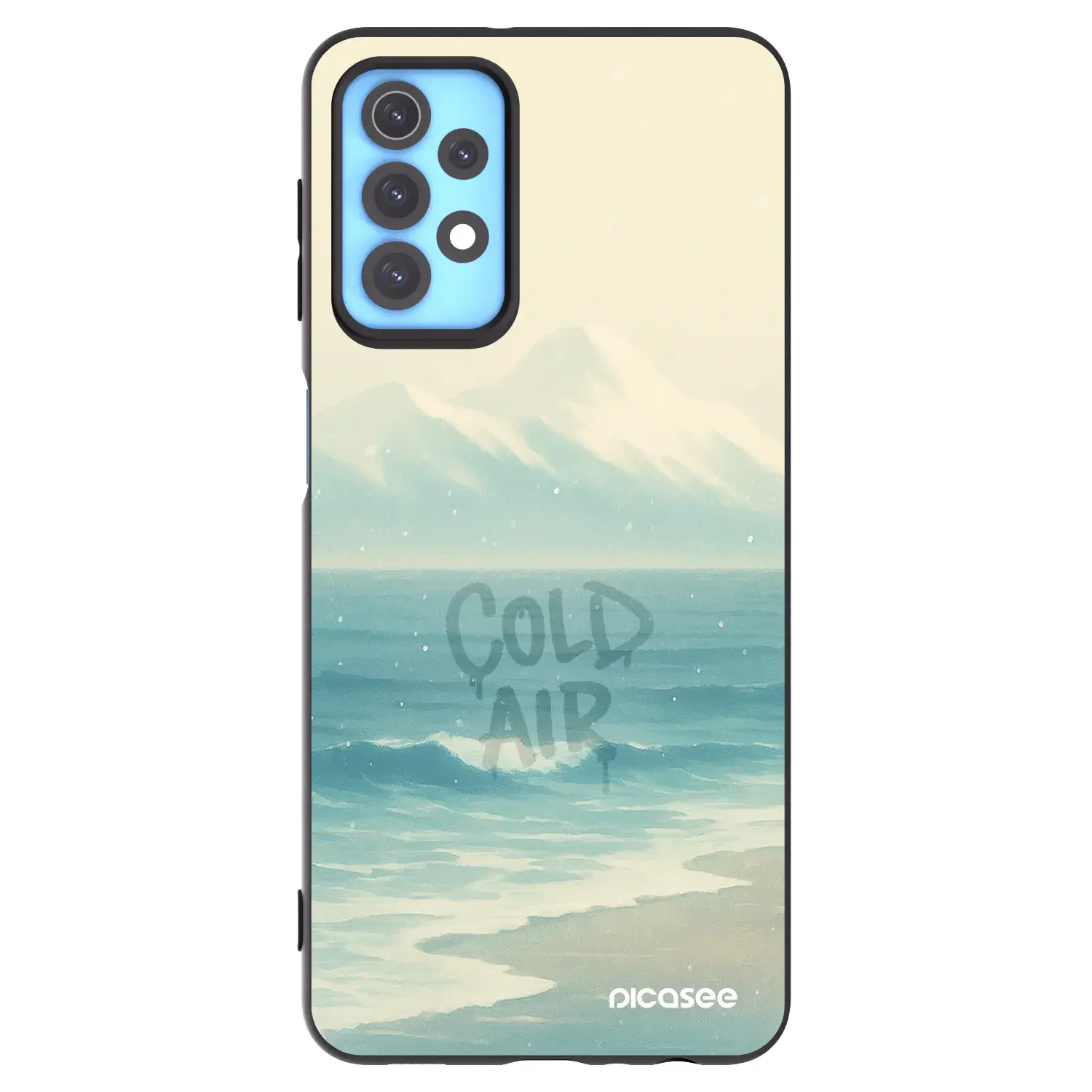 Silikonový černý obal pro Samsung Galaxy A32 4G SM-A325F - COLD AIR