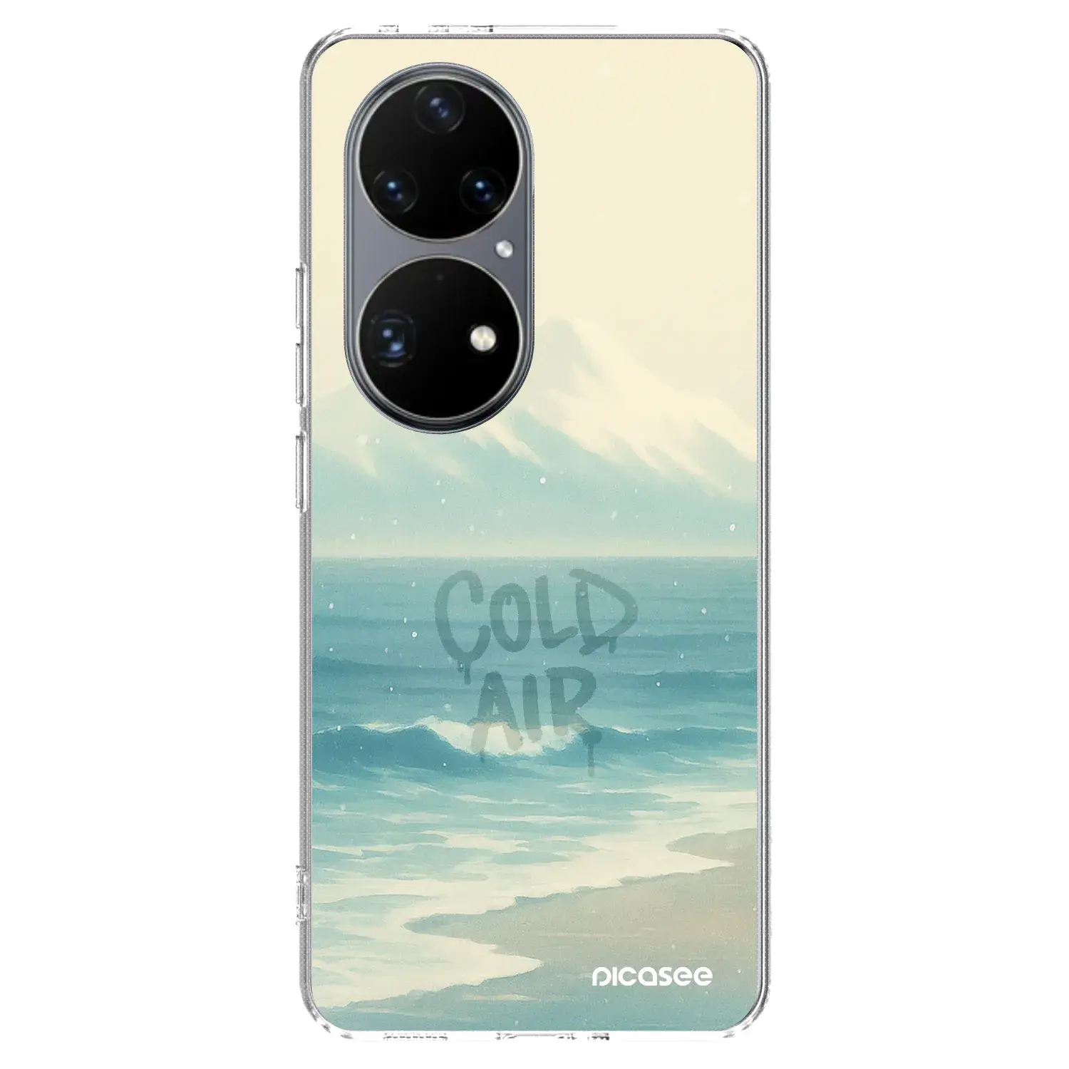 Silikonový průhledný obal pro Huawei P50 - COLD AIR
