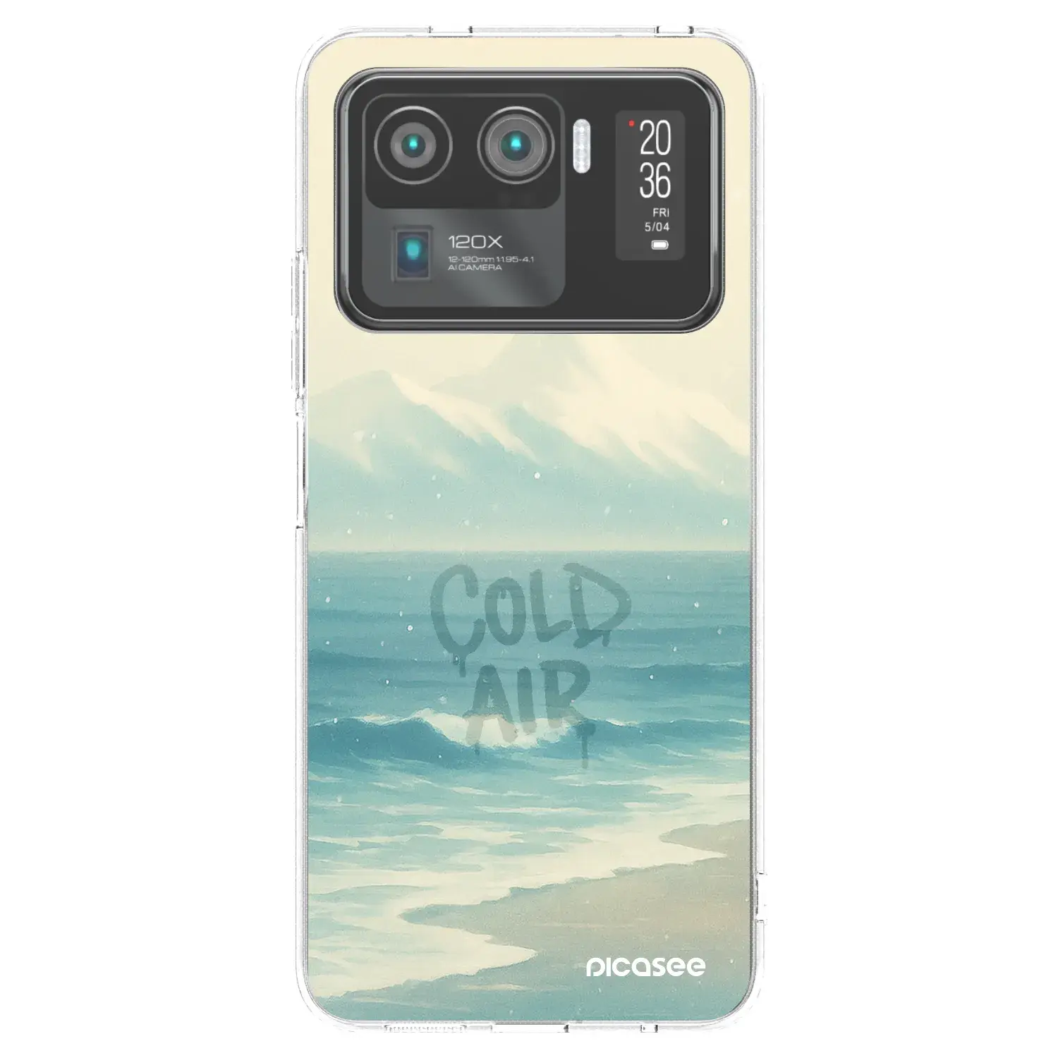 Silikonový průhledný obal pro Xiaomi Mi 11 Ultra - COLD AIR