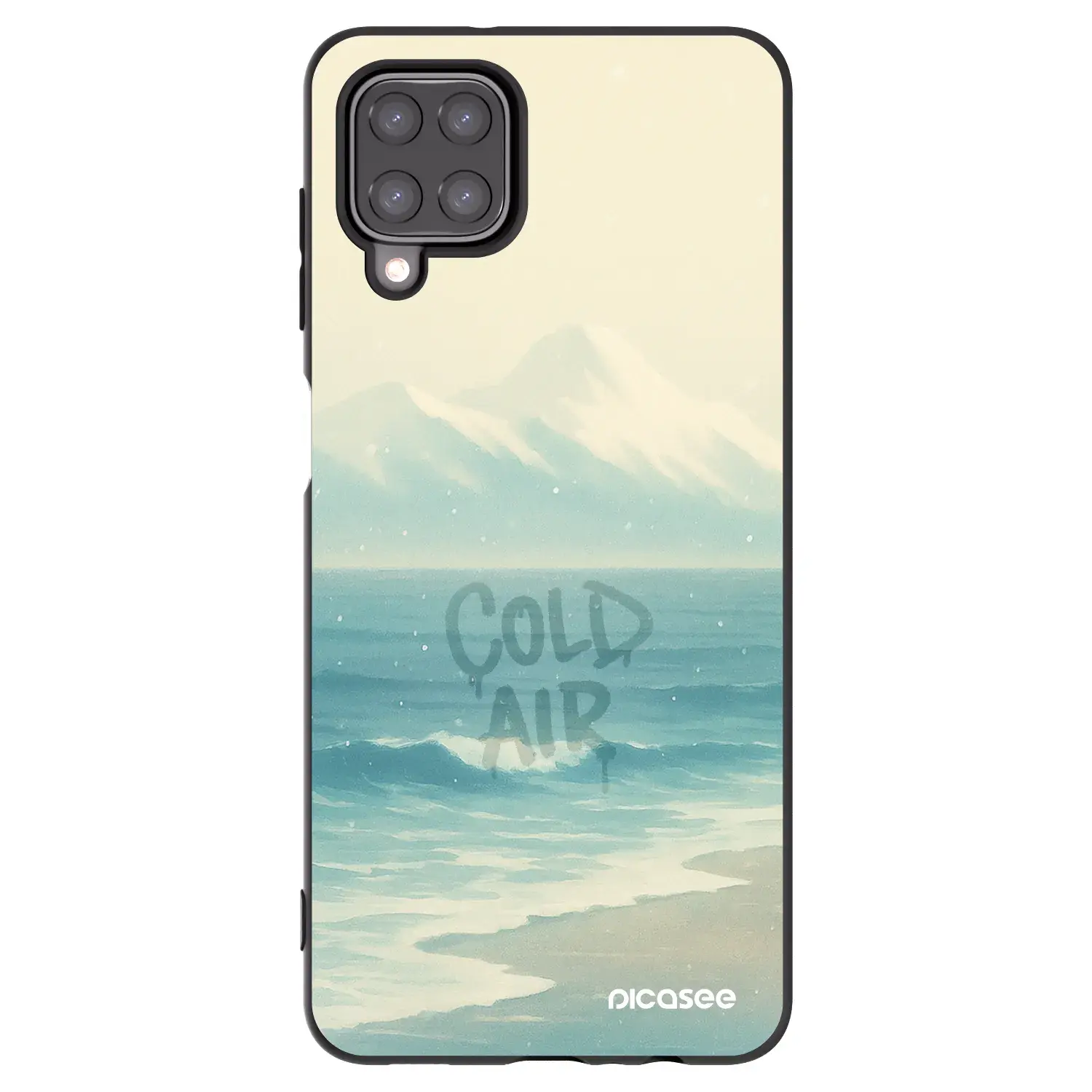 Silikonový černý obal pro Samsung Galaxy M12 M127F - COLD AIR