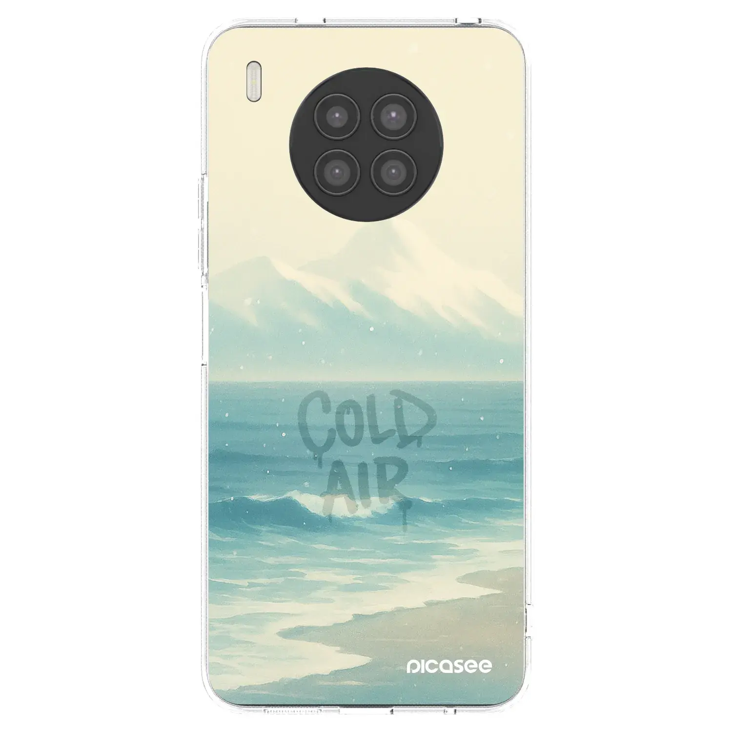 Silikonový průhledný obal pro Huawei Nova 8i - COLD AIR