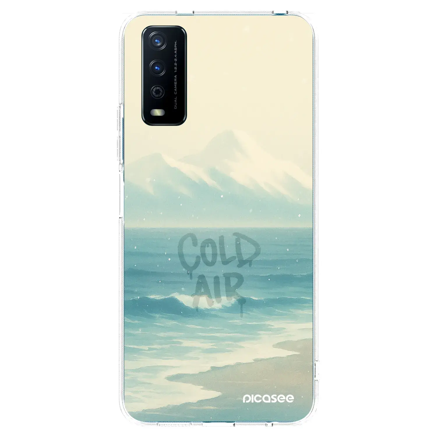 Silikonový průhledný obal pro Vivo Y11s - COLD AIR
