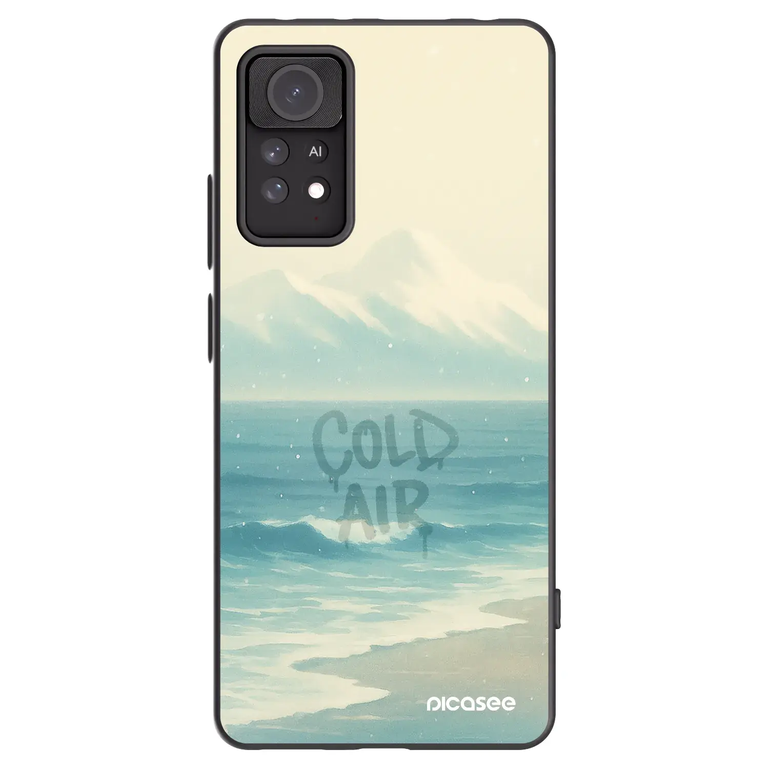 Silikonový černý obal pro Xiaomi Redmi Note 11 Pro 5G - COLD AIR