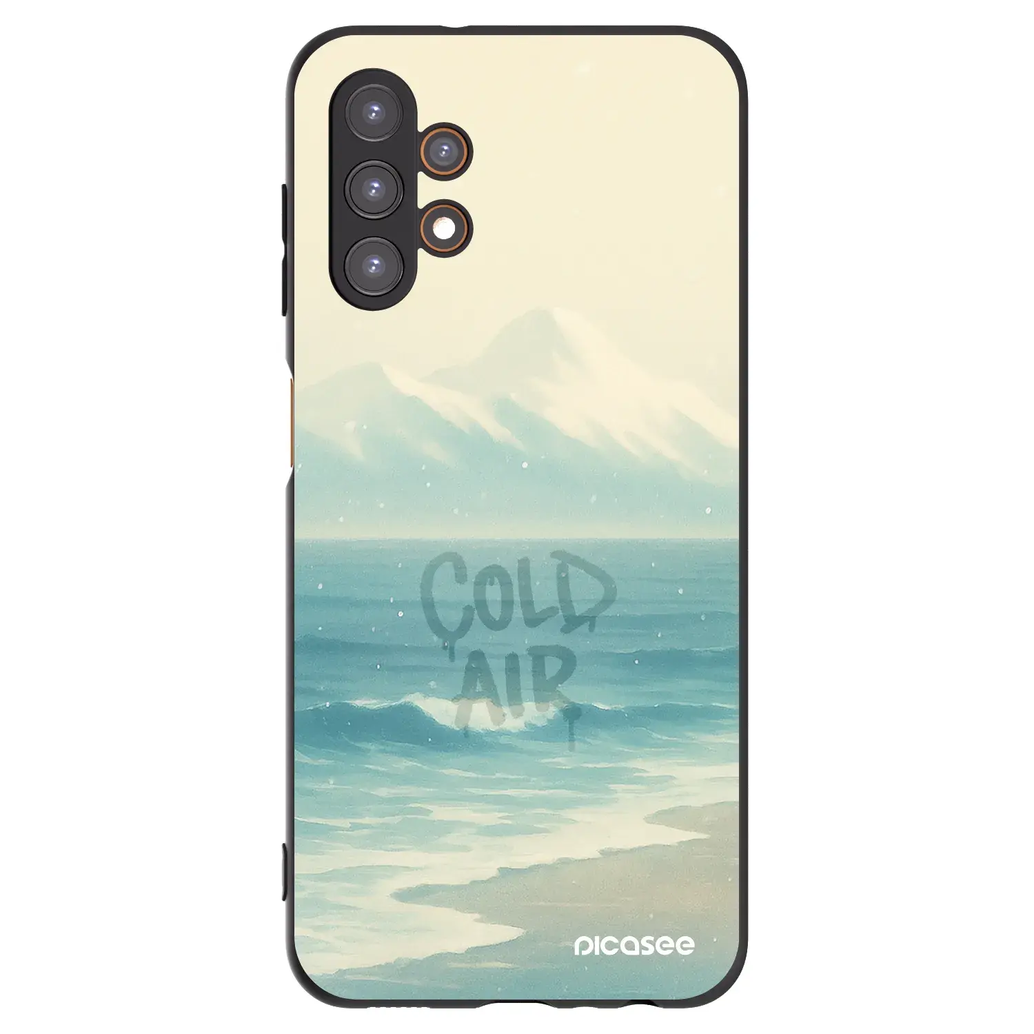 Silikonový černý obal pro Samsung Galaxy A13 4G A135 - COLD AIR