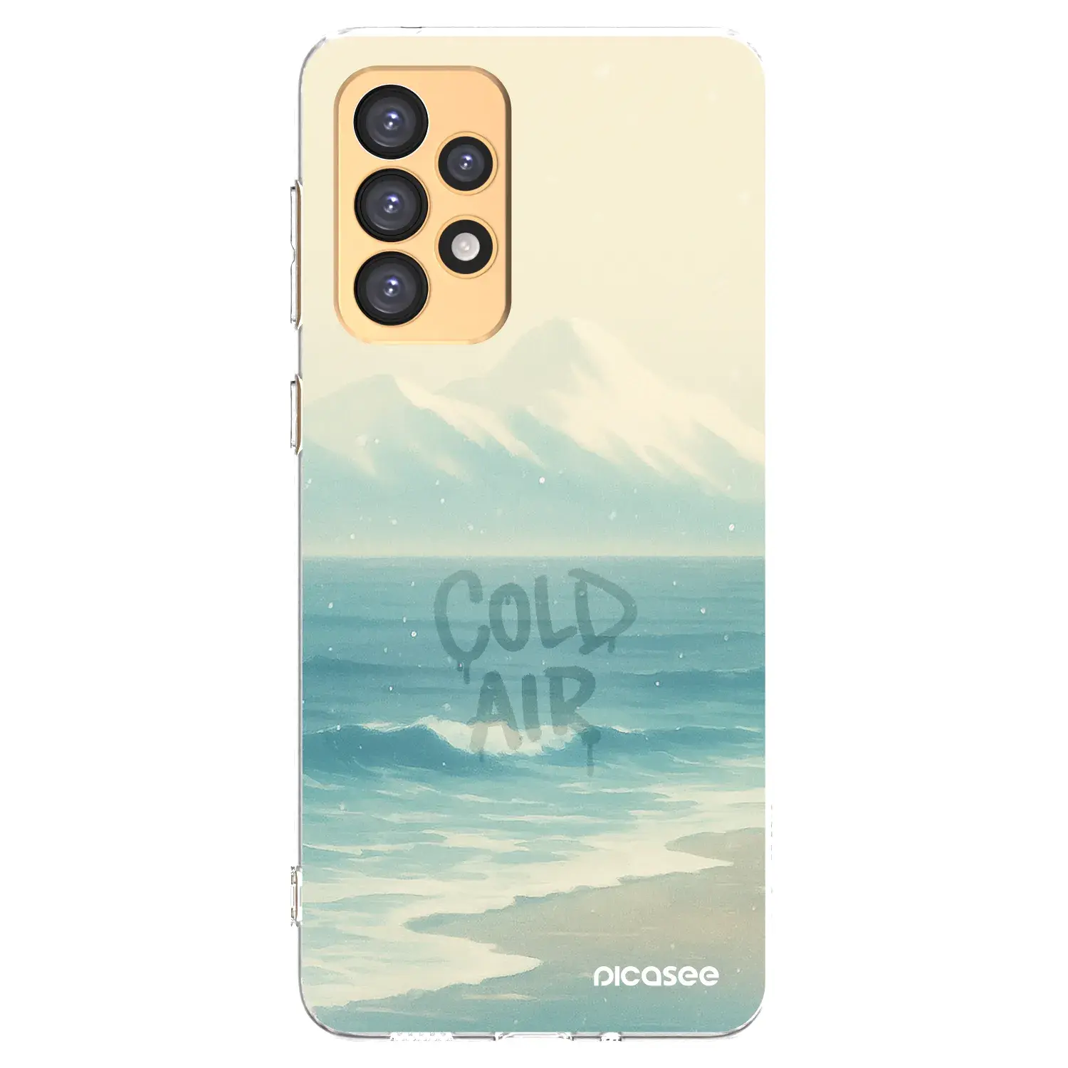 Silikonový průhledný obal pro Samsung Galaxy A33 5G A336 - COLD AIR