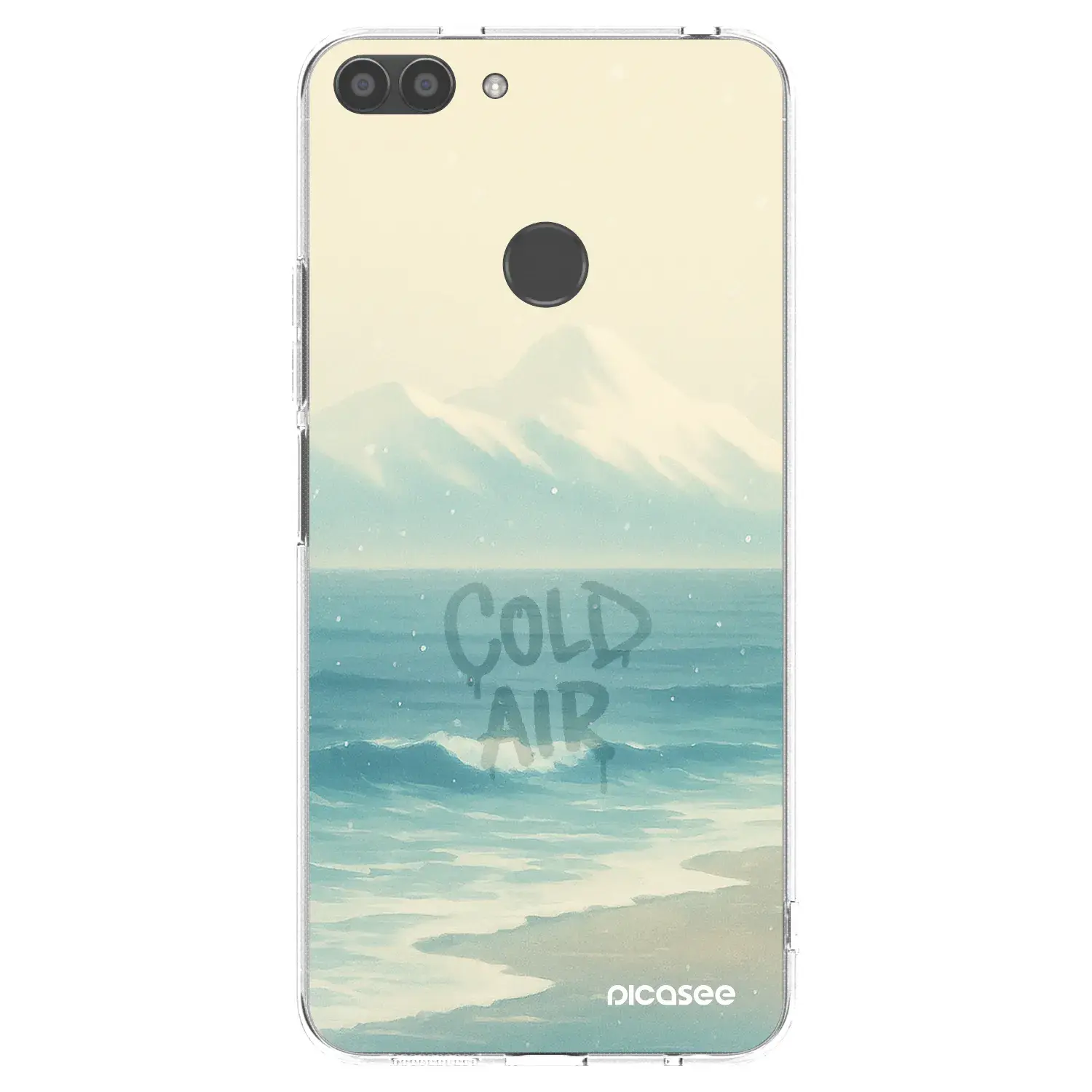 Silikonový průhledný obal pro Huawei P Smart - COLD AIR