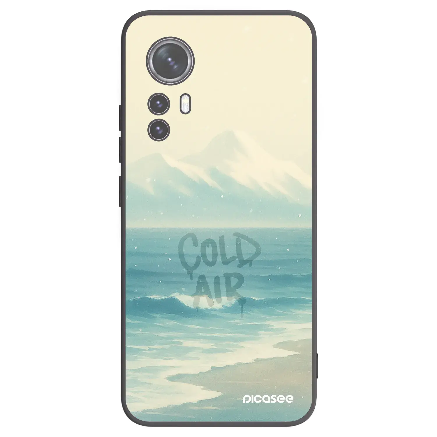 Silikonový černý obal pro Xiaomi 12X - COLD AIR