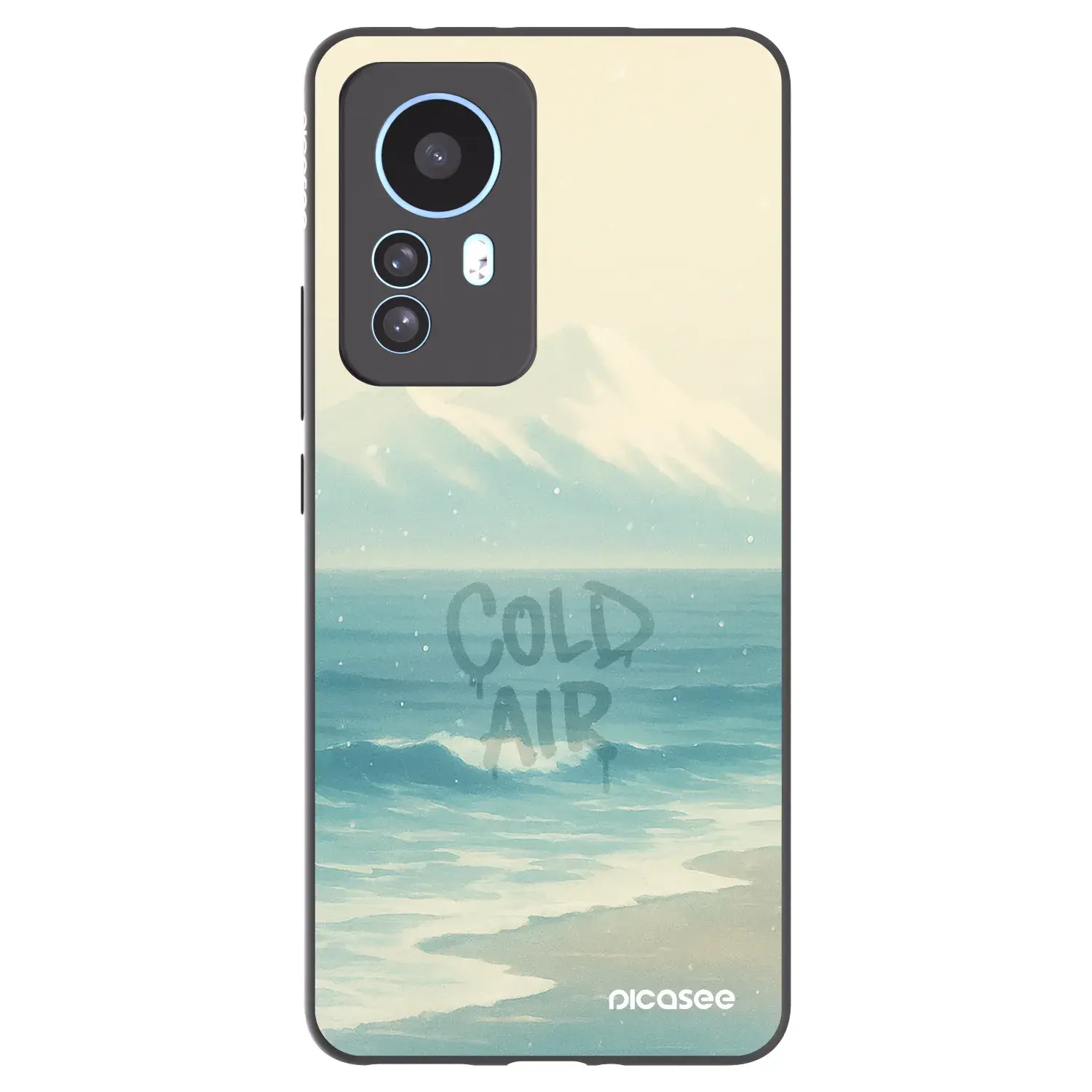 Silikonový černý obal pro Xiaomi 12T Pro - COLD AIR