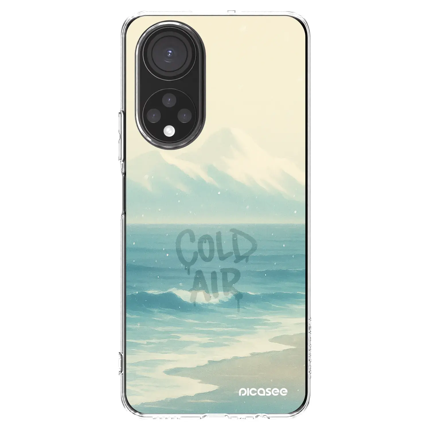 Silikonový průhledný obal pro Honor X7 - COLD AIR