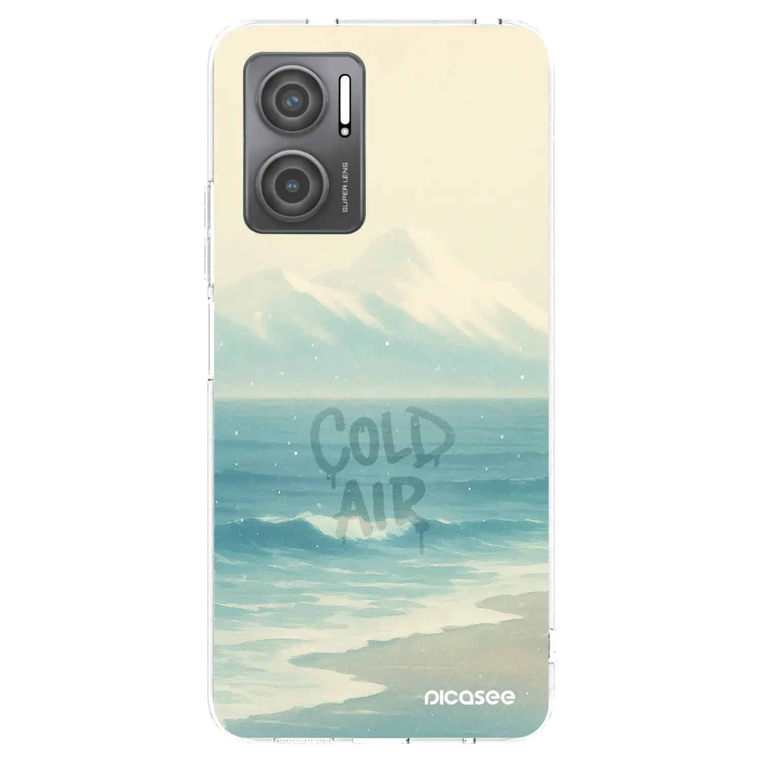 Silikonový průhledný obal pro Xiaomi Redmi 10 5G - COLD AIR