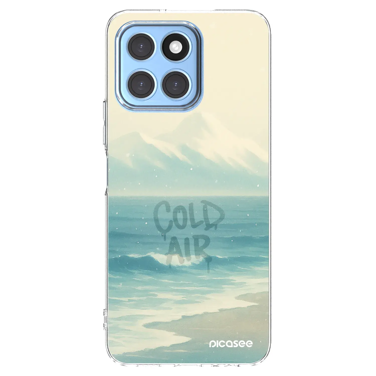 Silikonový průhledný obal pro Honor X8 5G - COLD AIR