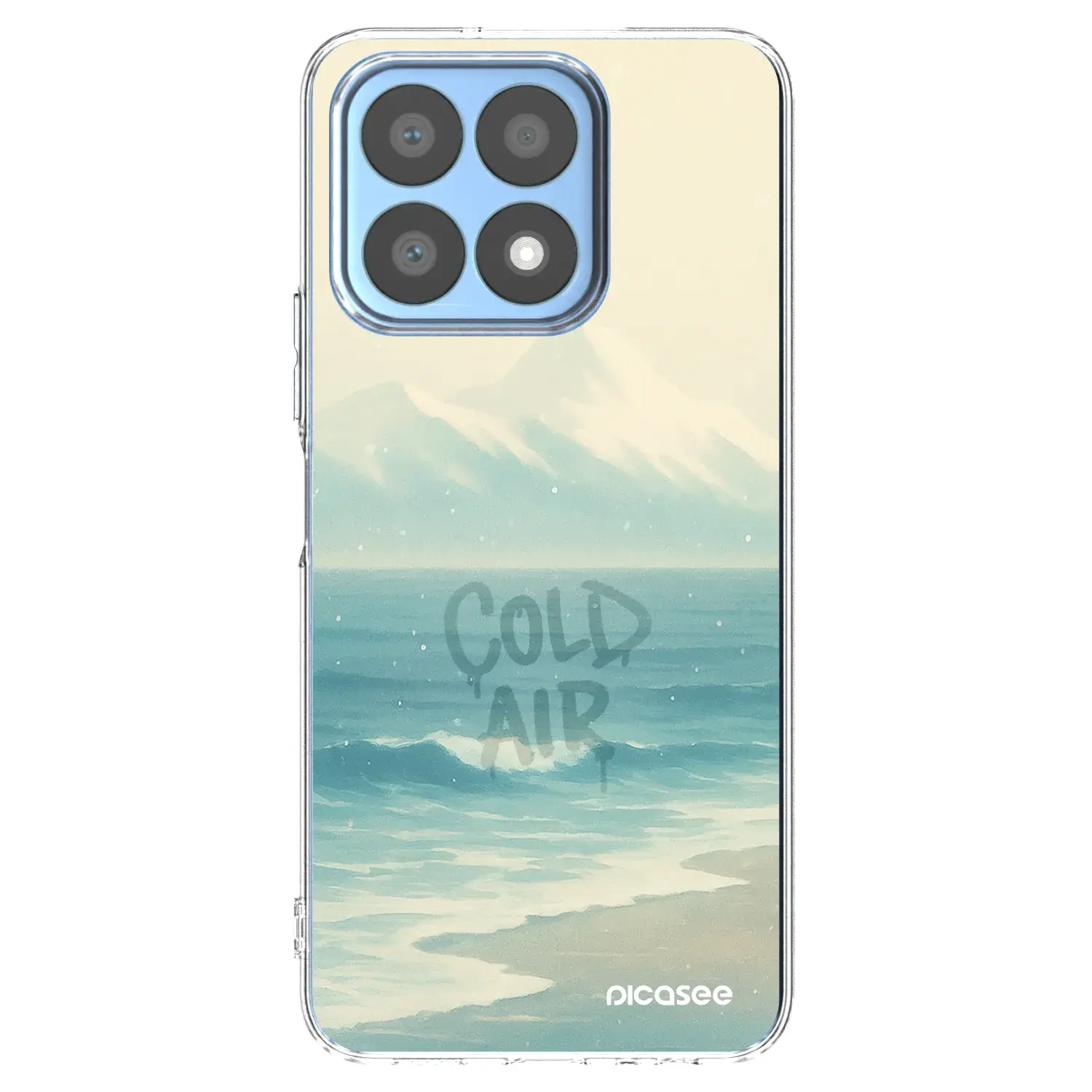 Silikonový průhledný obal pro Honor X8a - COLD AIR
