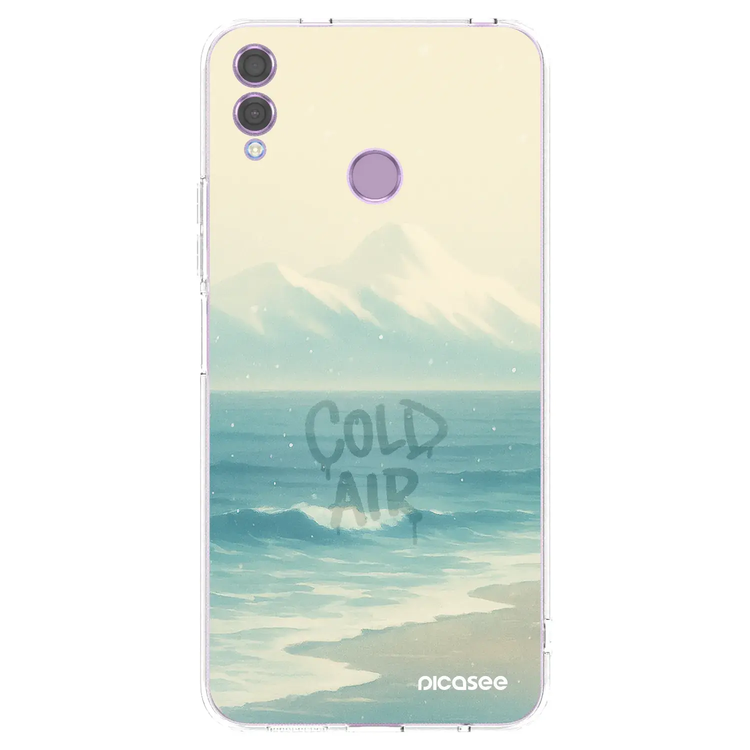 Silikonový průhledný obal pro Honor 8X - COLD AIR