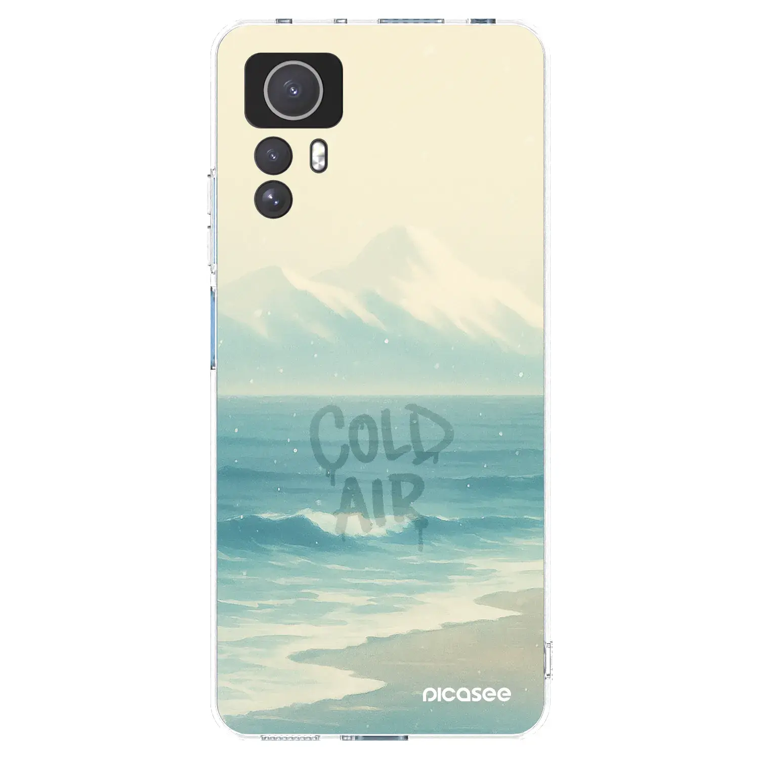 Silikonový průhledný obal pro Xiaomi Redmi Note 12S - COLD AIR