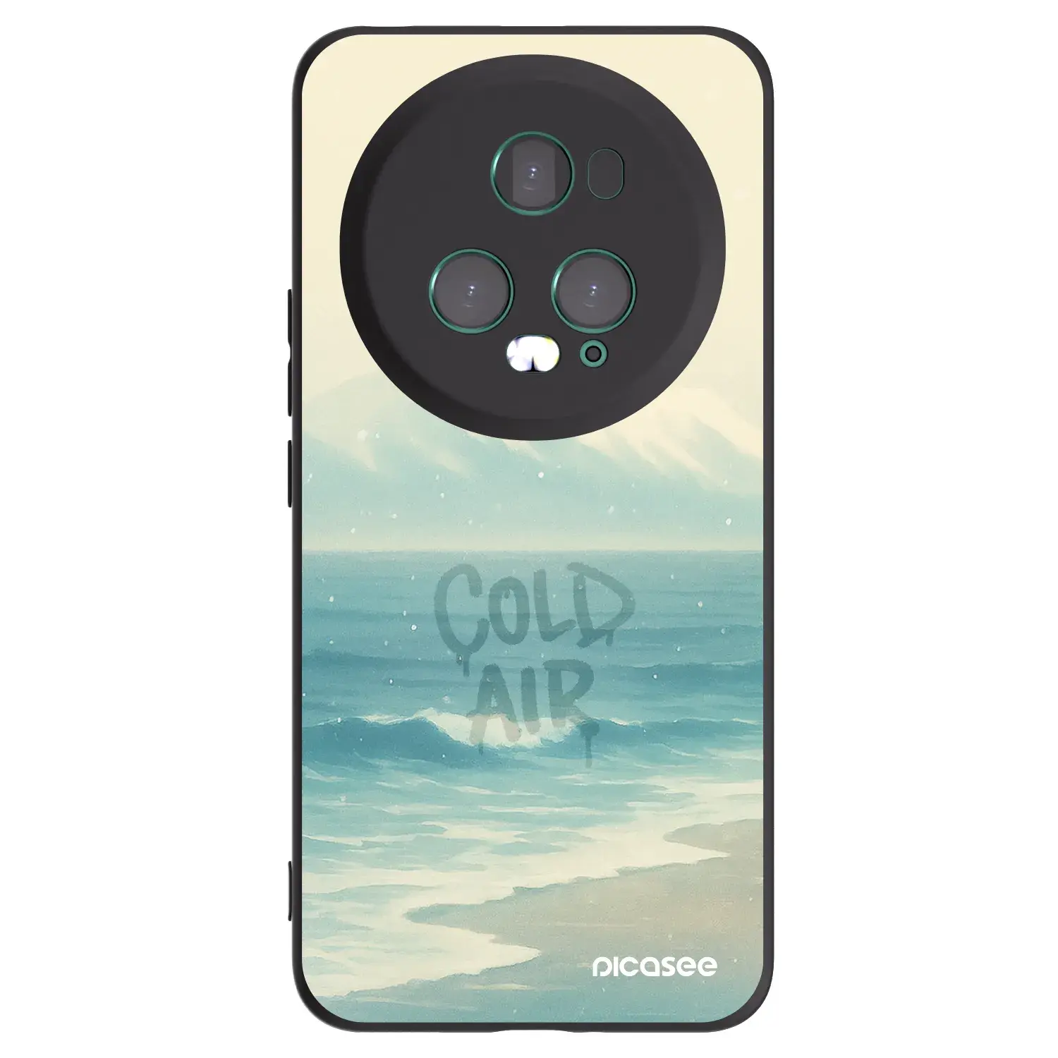 Silikonový černý obal pro Honor Magic5 Pro - COLD AIR