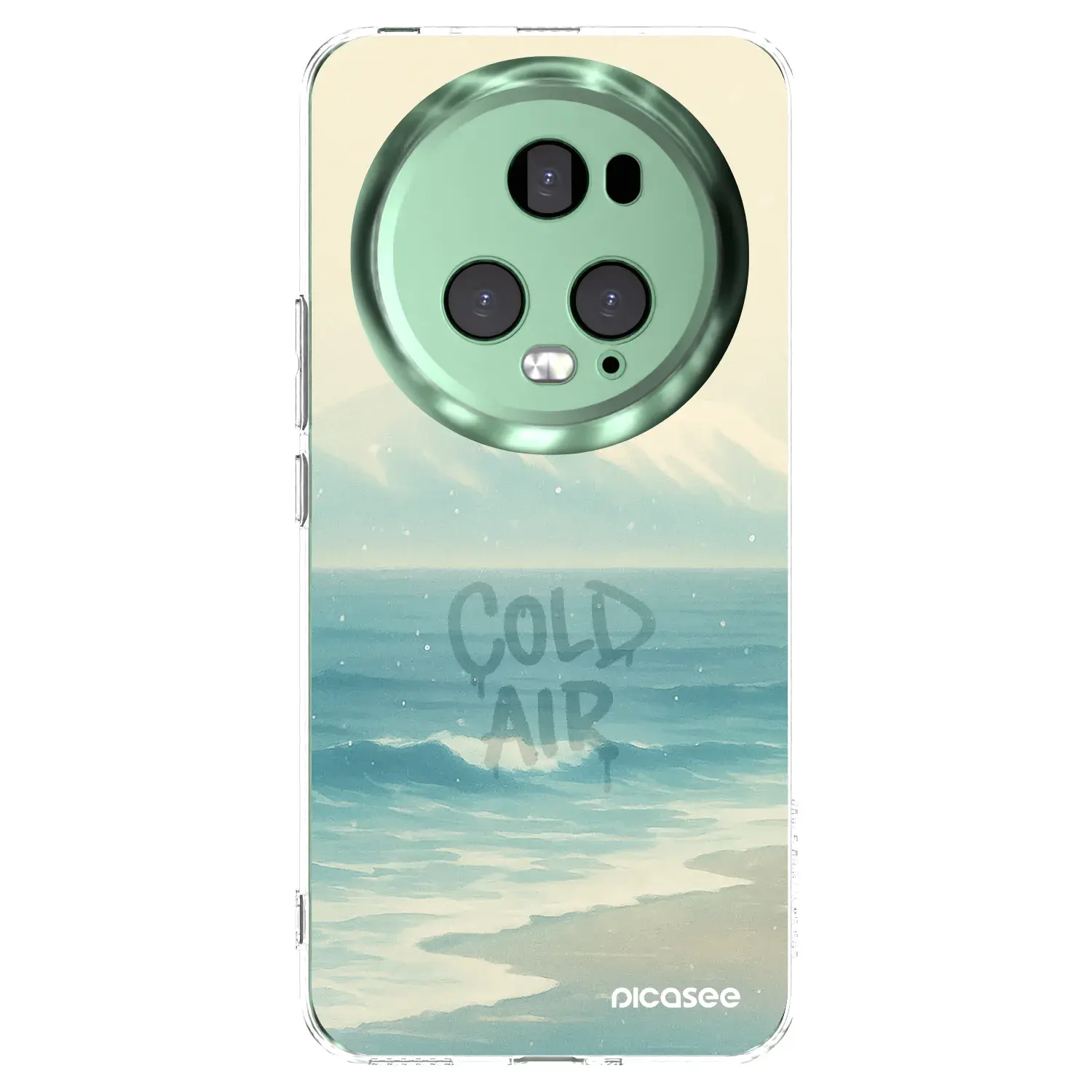 Silikonový průhledný obal pro Honor Magic5 Pro - COLD AIR