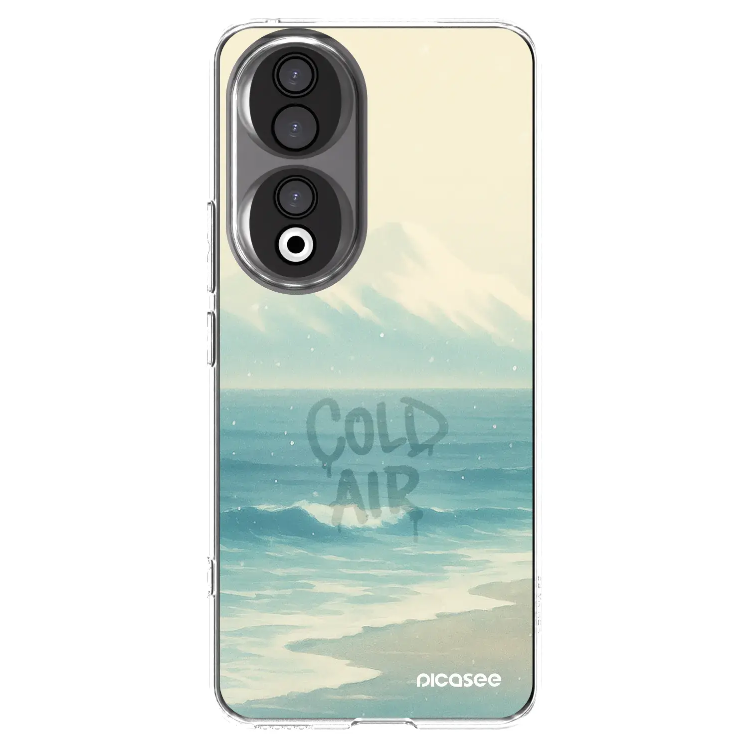 Silikonový průhledný obal pro Honor 90 5G - COLD AIR