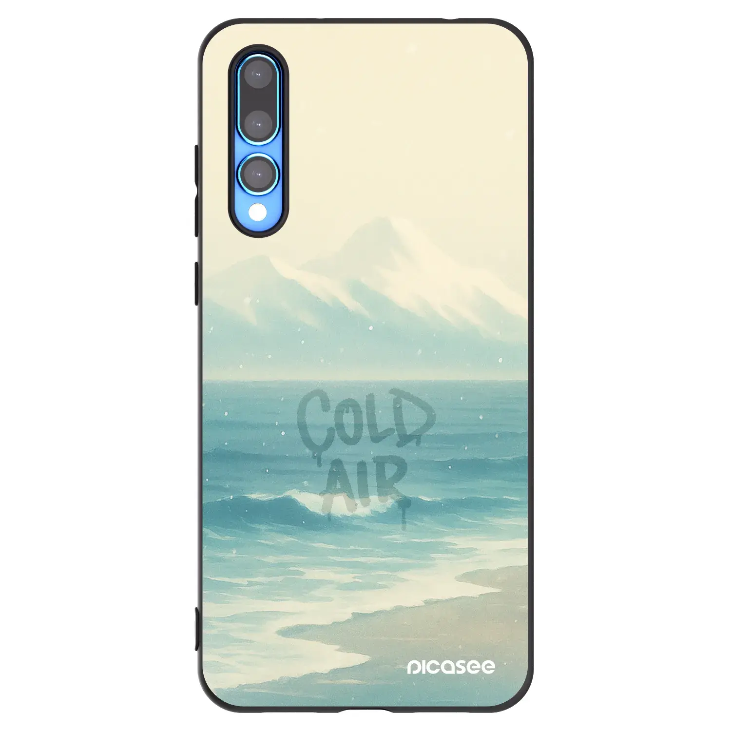 Silikonový černý obal pro Huawei P20 Pro - COLD AIR
