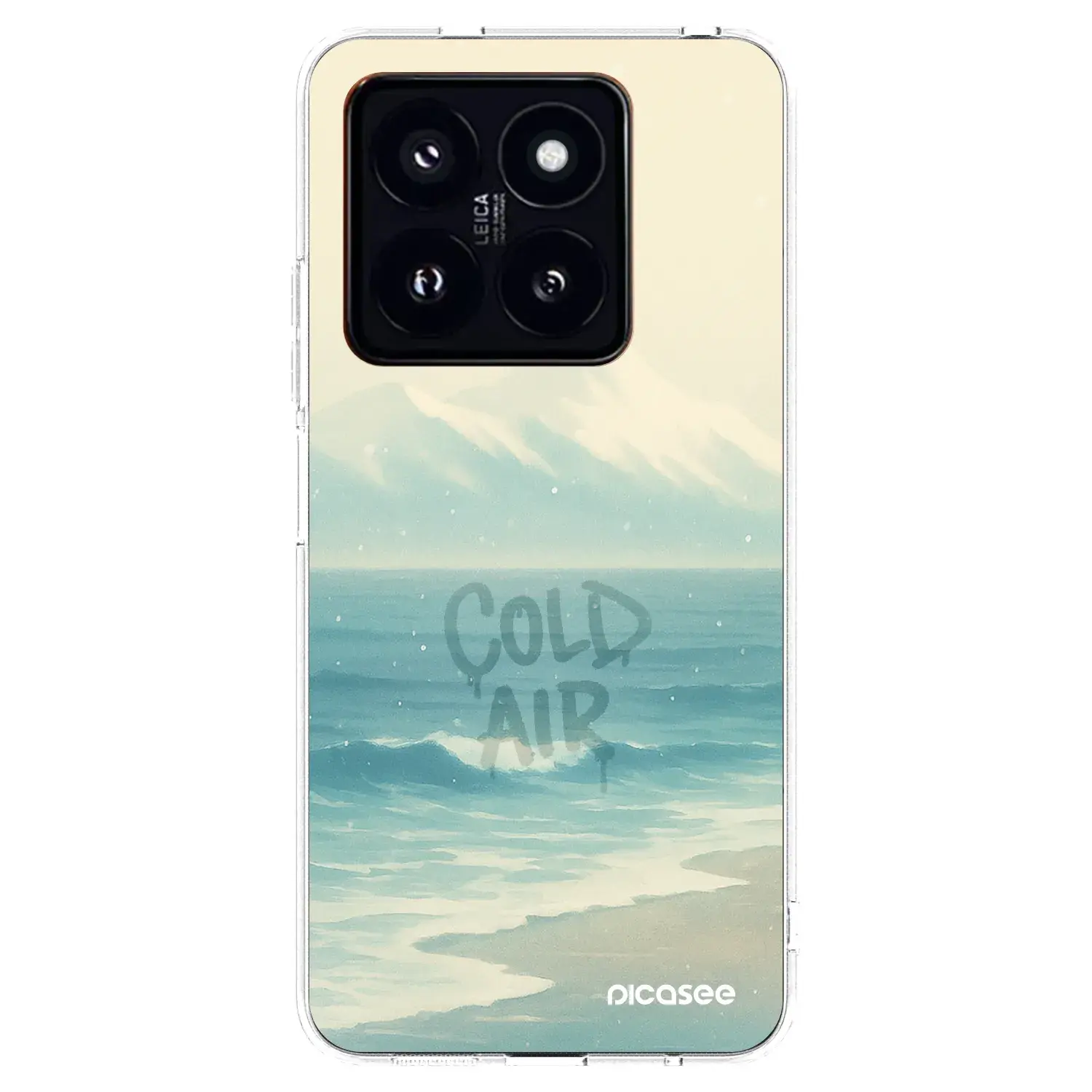 Silikonový průhledný obal pro Xiaomi 14 Pro - COLD AIR