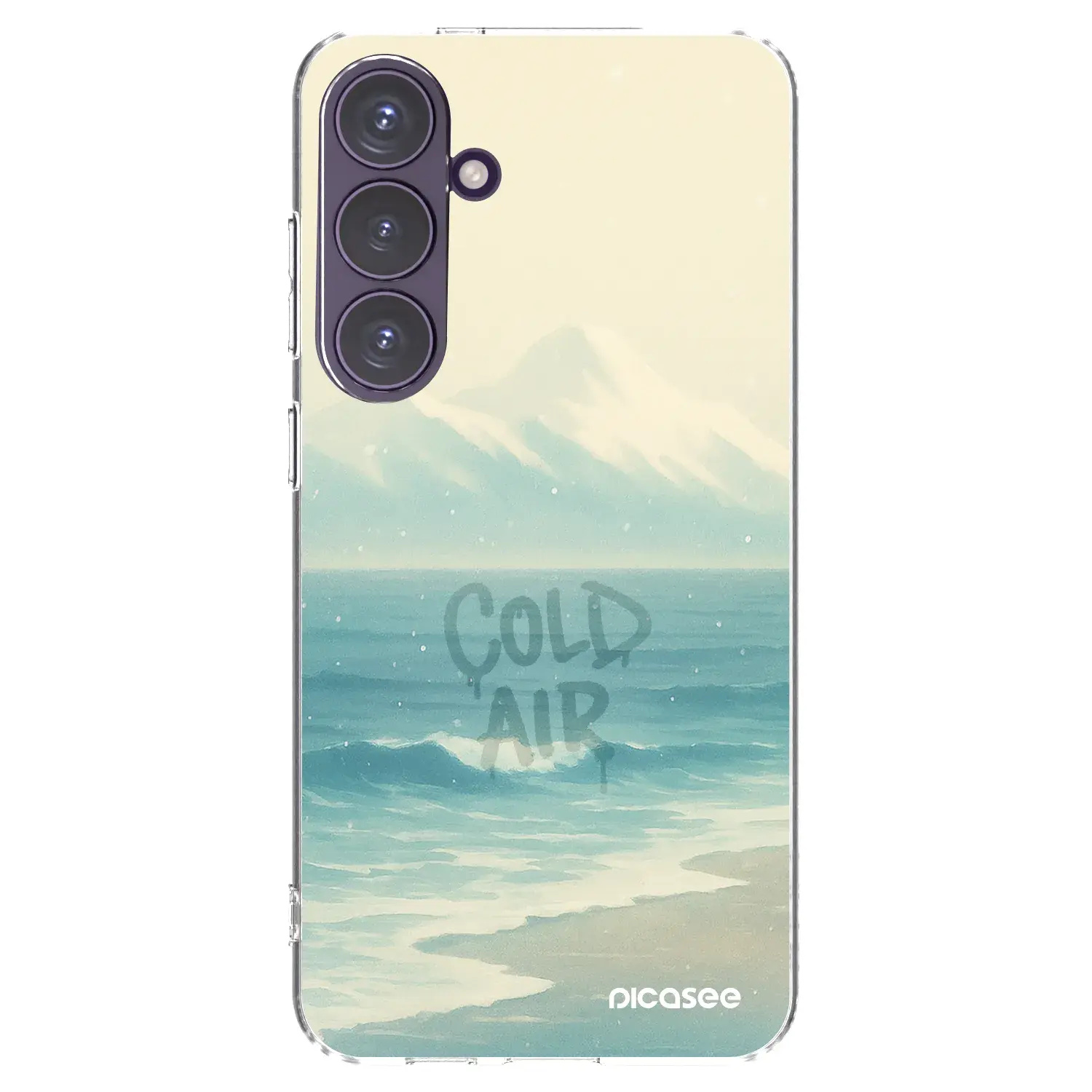 Silikonový průhledný obal pro Samsung Galaxy S24+ S926B 5G - COLD AIR