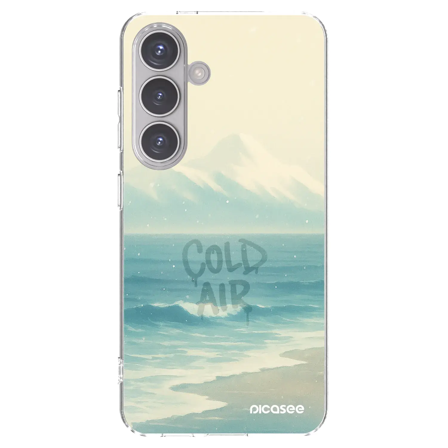 Silikonový průhledný obal pro Samsung Galaxy S24 S921B 5G - COLD AIR