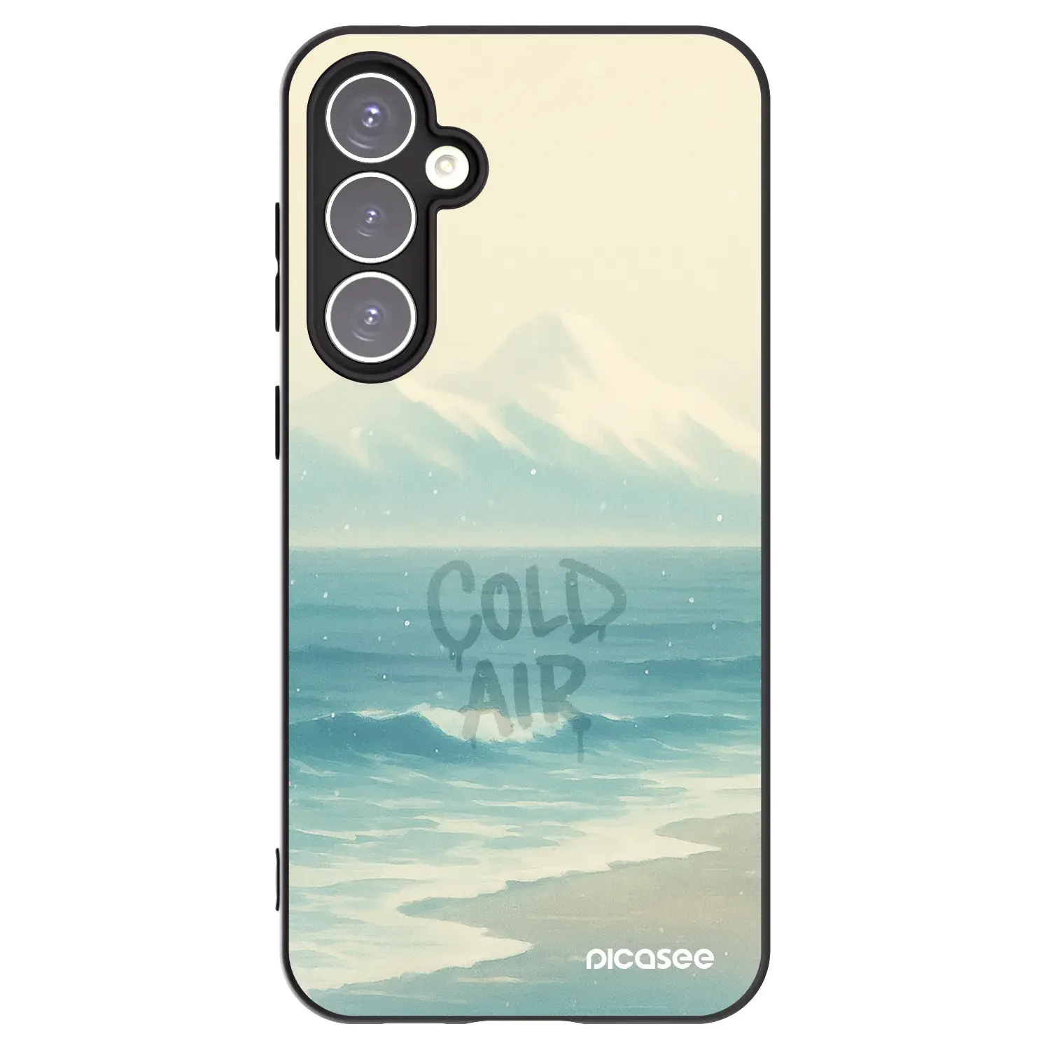 Silikonový černý obal pro Samsung Galaxy S23 FE S711B - COLD AIR