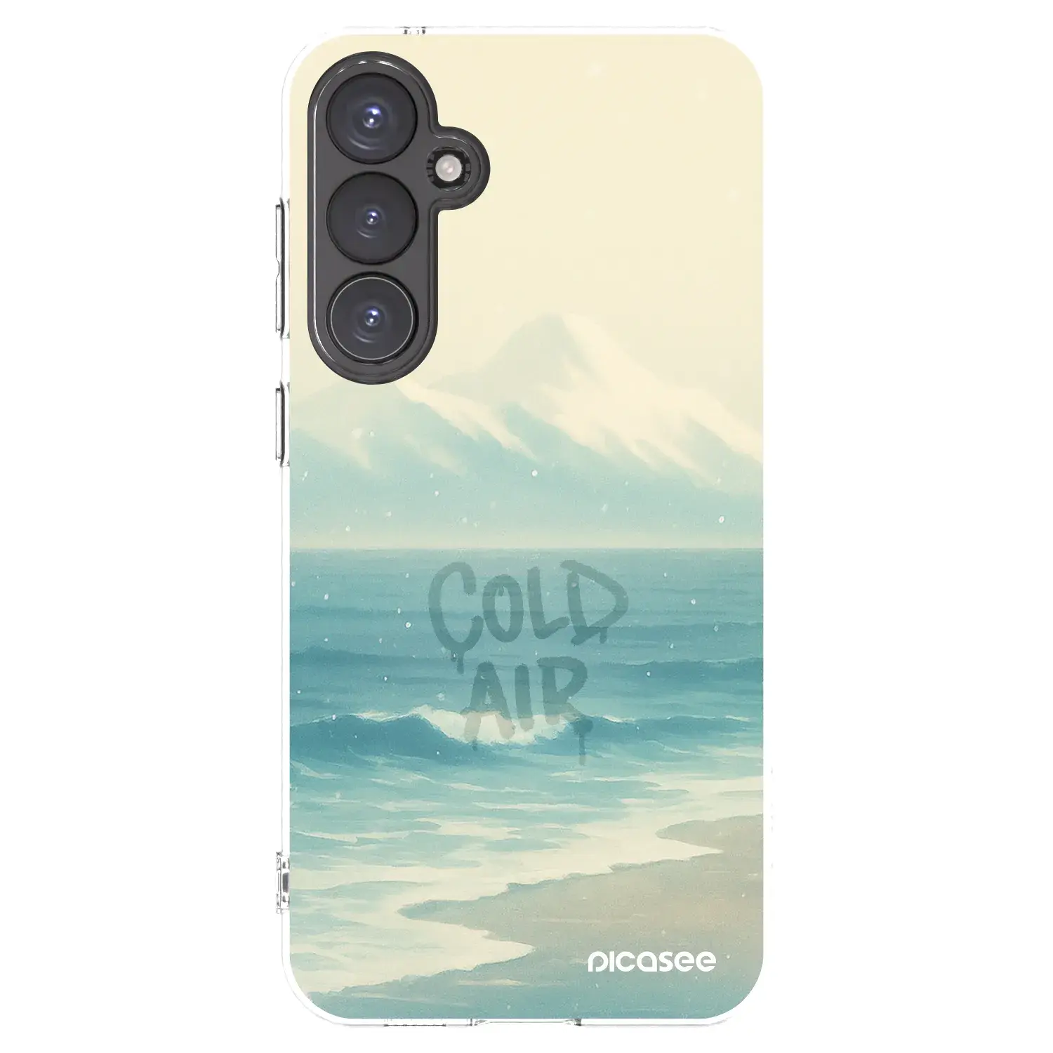 Silikonový průhledný obal pro Samsung Galaxy S23 FE S711B - COLD AIR