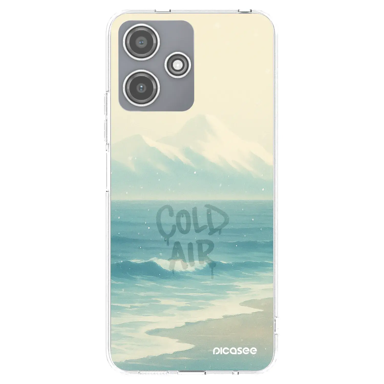Silikonový průhledný obal pro Xiaomi Redmi 12 5G - COLD AIR