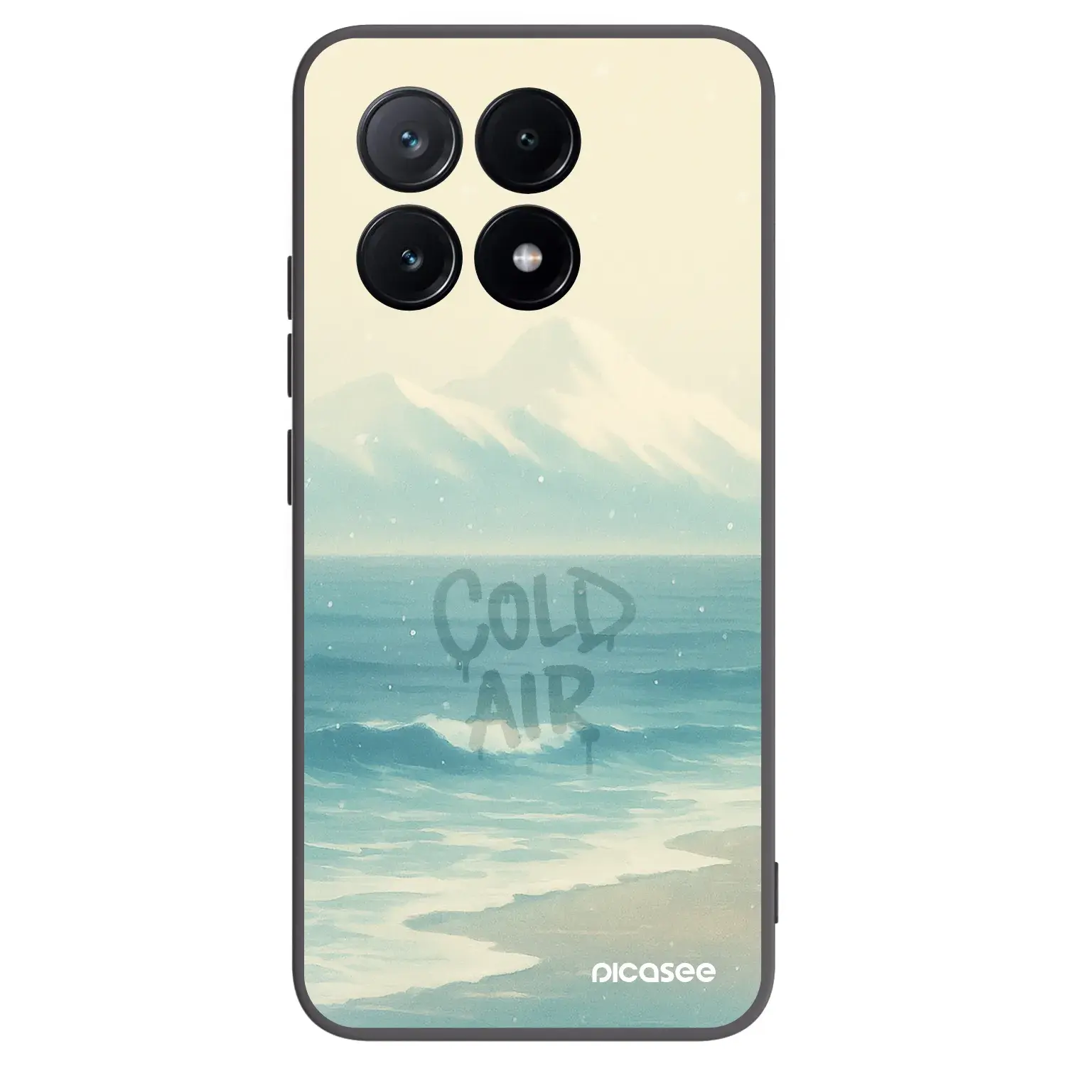 Silikonový černý obal pro Xiaomi Poco X6 Pro - COLD AIR