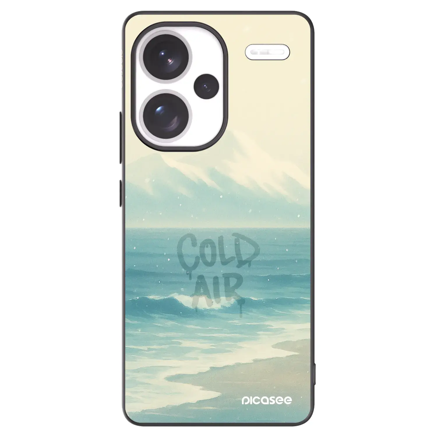 Silikonový černý obal pro Xiaomi Redmi Note 13 Pro+ 5G - COLD AIR