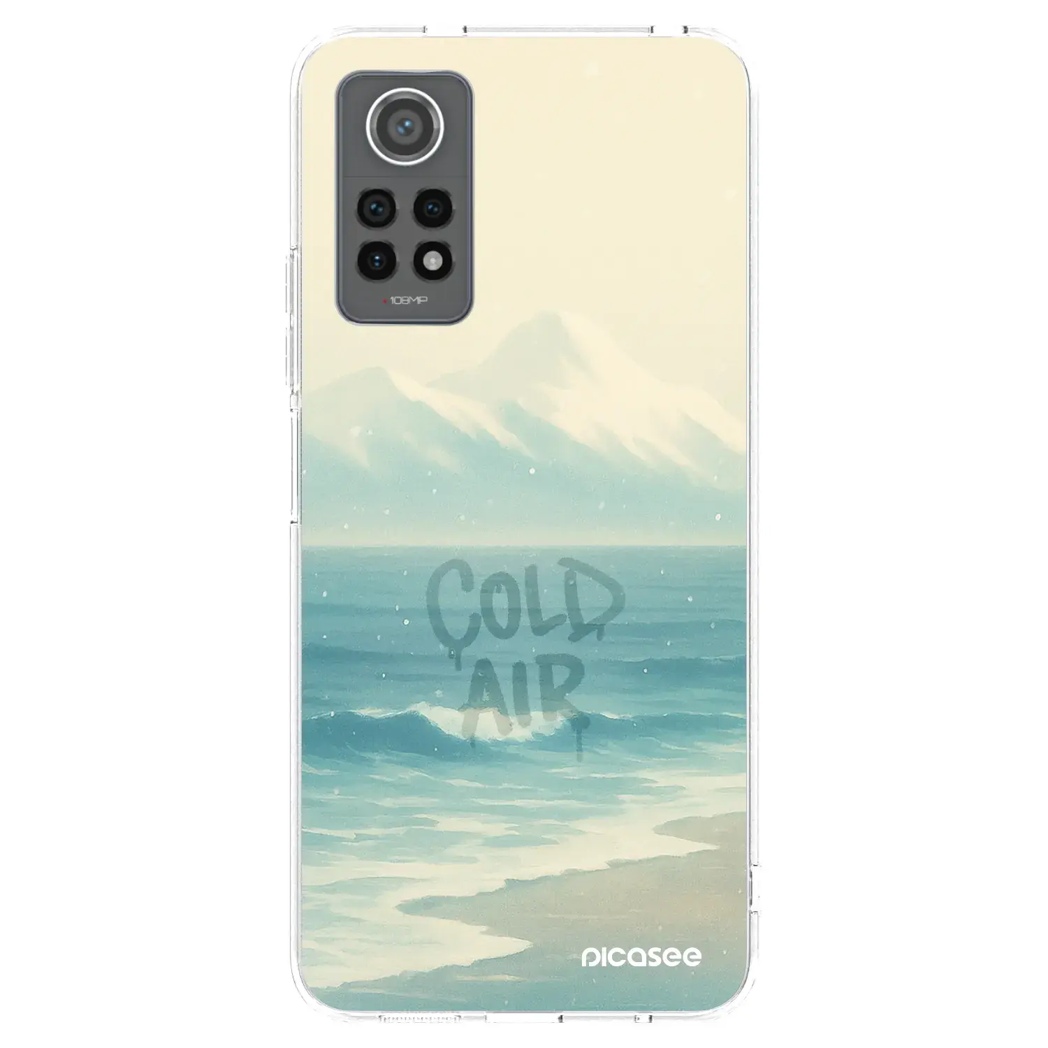 Silikonový průhledný obal pro Xiaomi Redmi Note 12 Pro 4G - COLD AIR