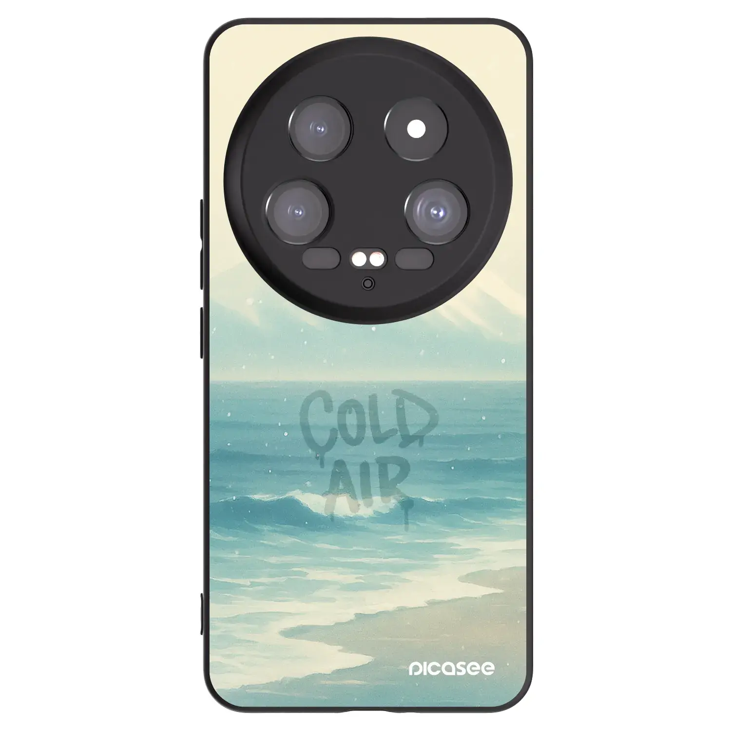 Silikonový černý obal pro Xiaomi 14 Ultra - COLD AIR
