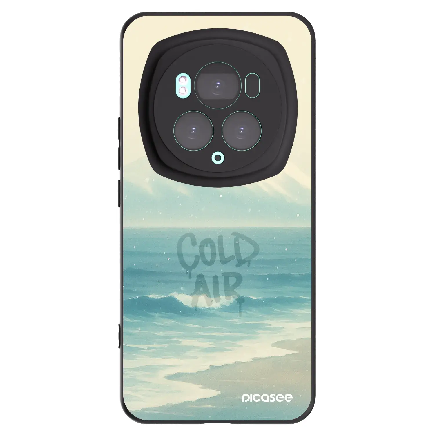 Silikonový černý obal pro Honor Magic6 Pro - COLD AIR