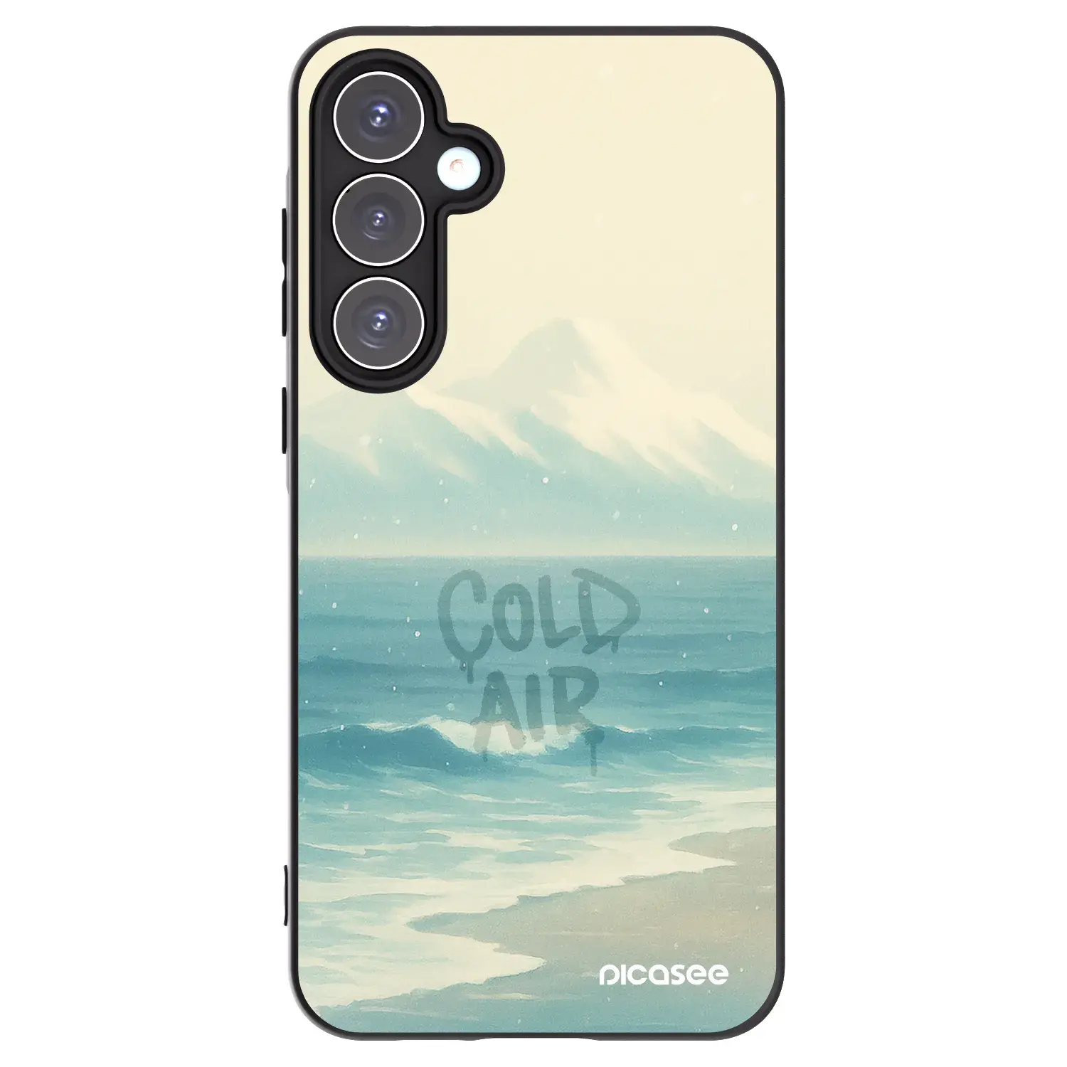 Silikonový černý obal pro Samsung Galaxy A55 5G A556B - COLD AIR