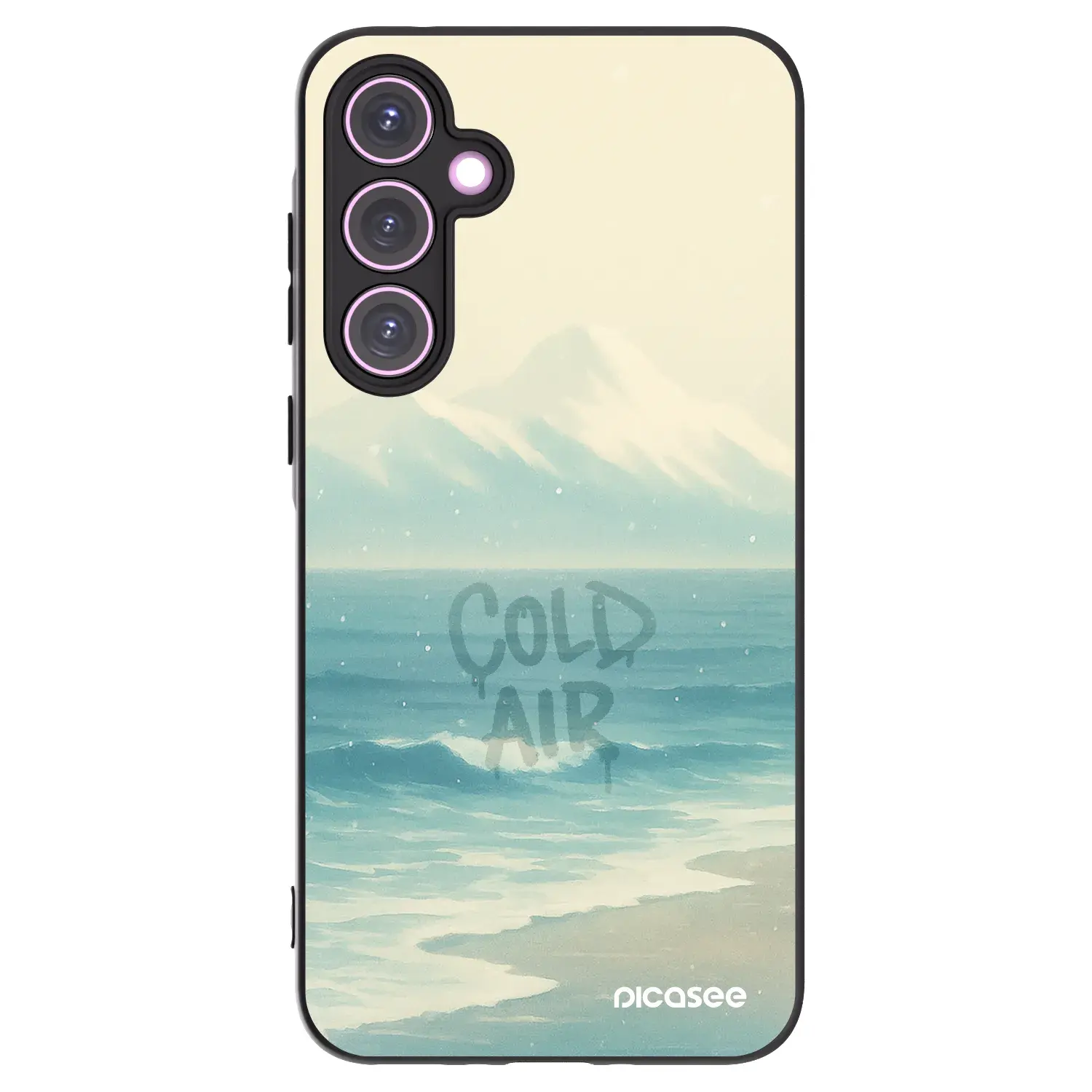 Silikonový černý obal pro Samsung Galaxy A35 5G A356B - COLD AIR