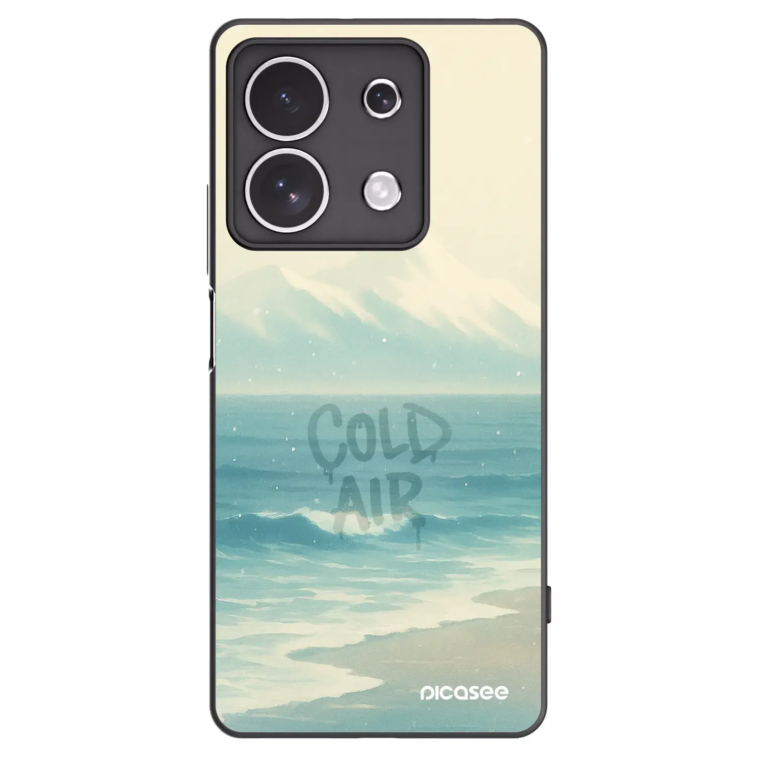 Silikonový černý obal pro Xiaomi Redmi Note 13 4G - COLD AIR