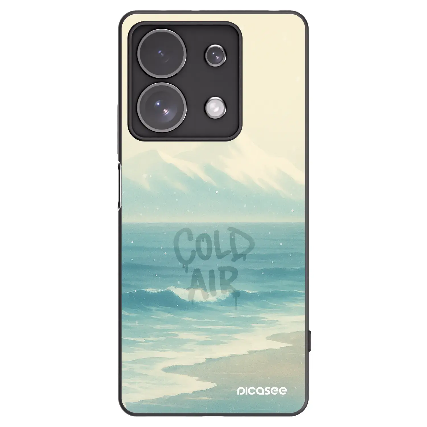 Silikonový černý obal pro Xiaomi Redmi Note 13 Pro 4G - COLD AIR