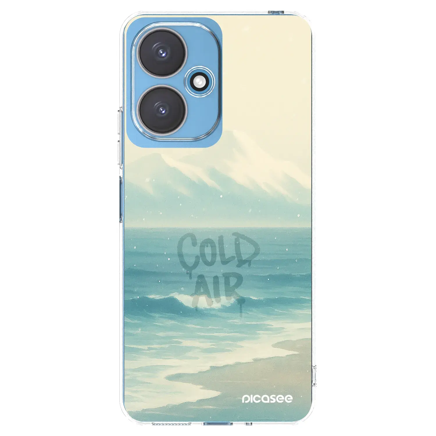 Silikonový průhledný obal pro Xiaomi Redmi 13C 5G - COLD AIR
