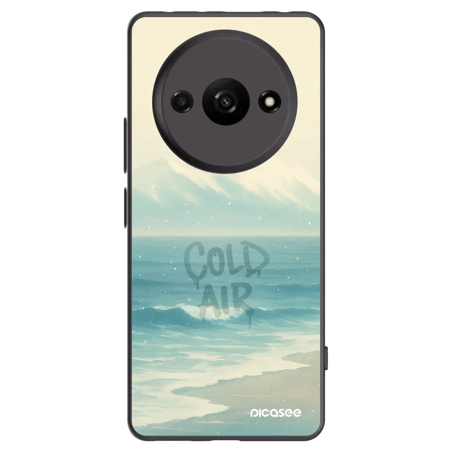 Silikonový černý obal pro Xiaomi Redmi A3 - COLD AIR